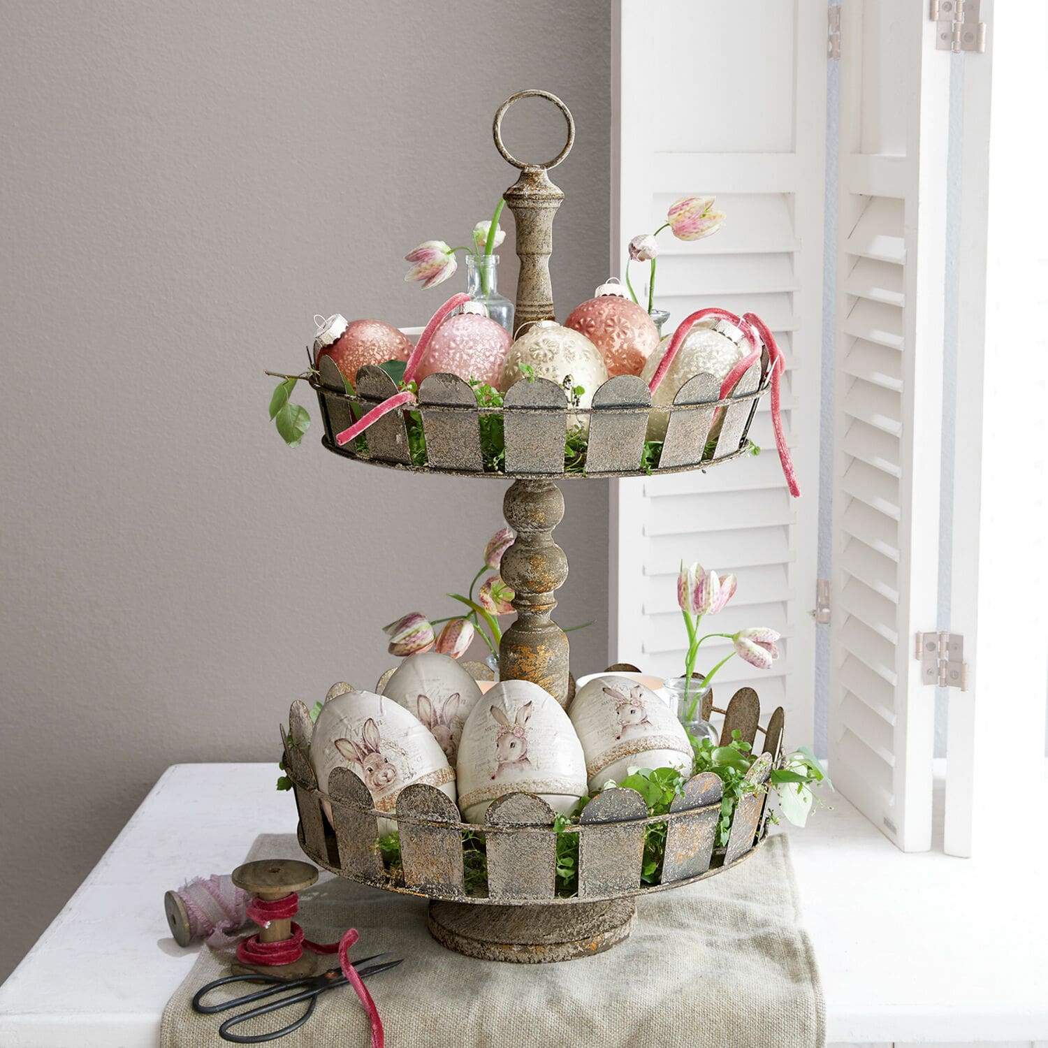 Set de 6 œufs de Pâques Sparkly