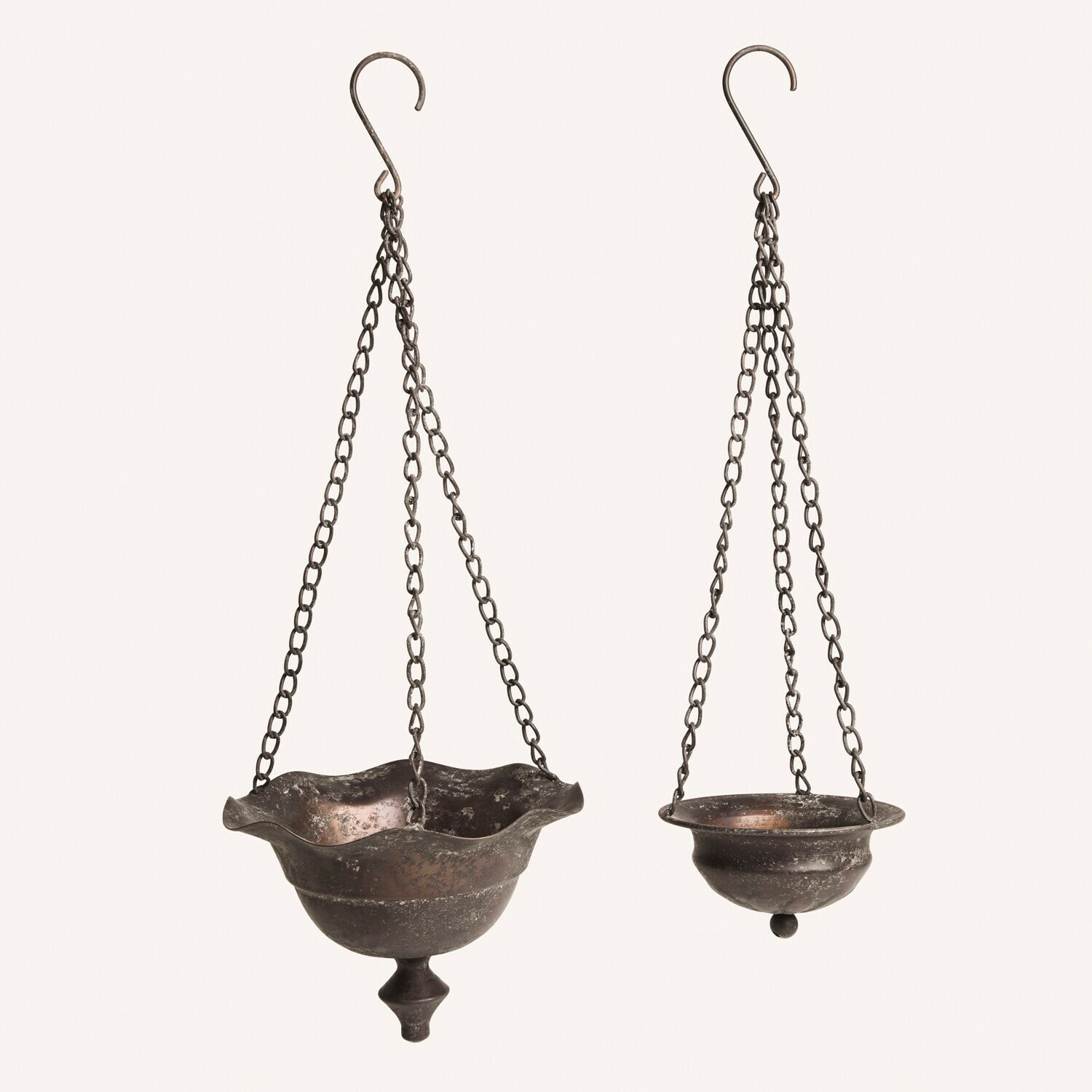 Lot de 2 pots à suspendre Trelonne