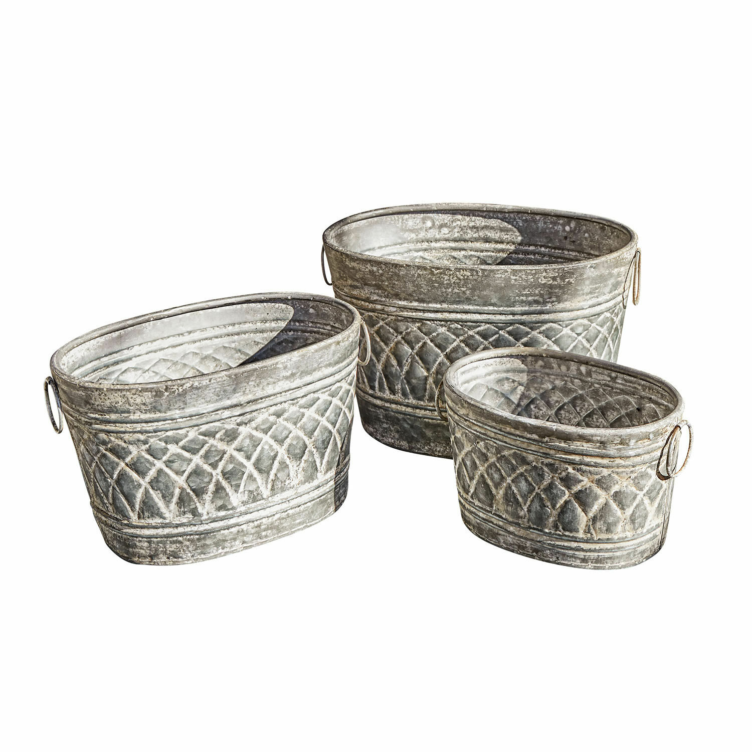 Lot de 3 cache-pots Conbeau