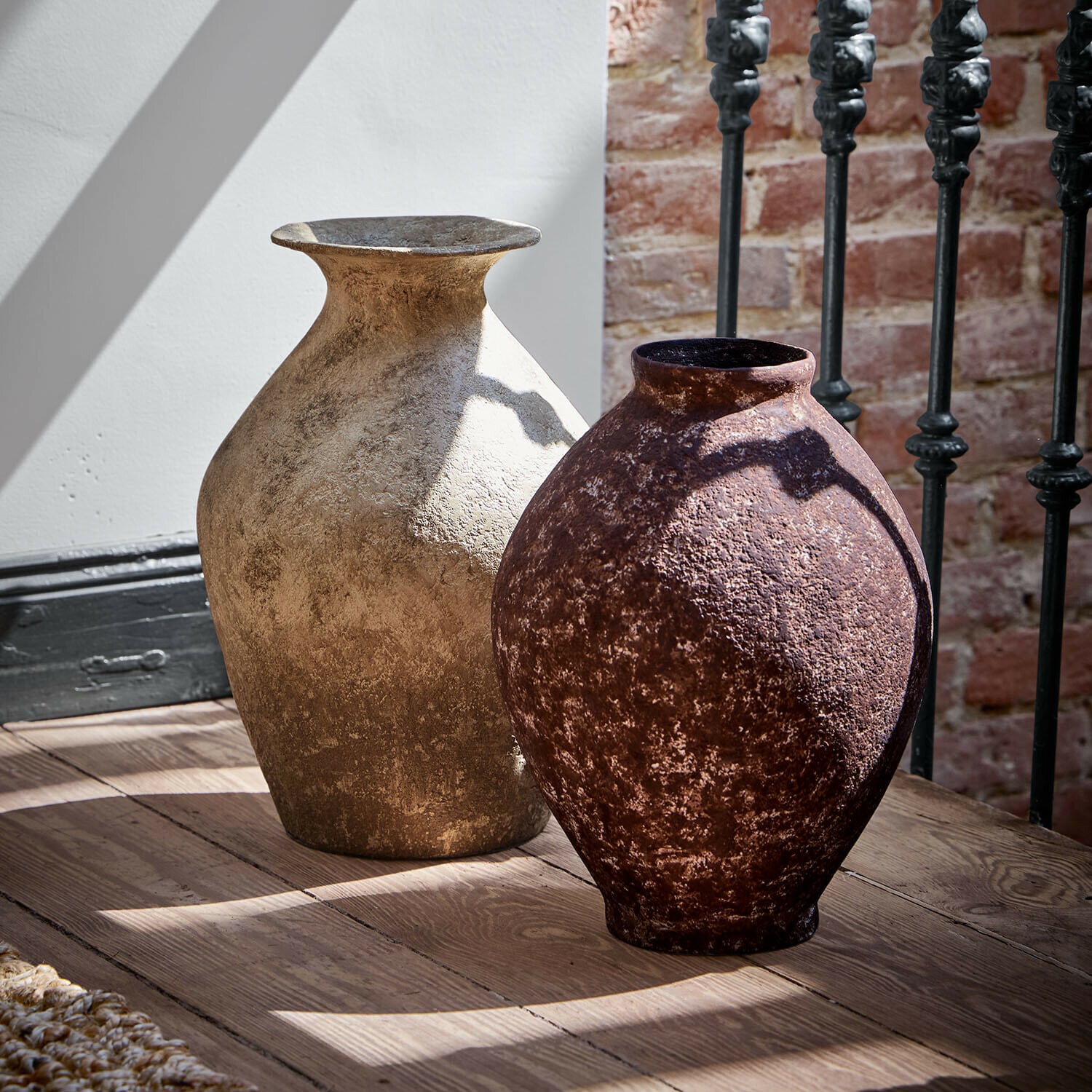 Lot de 2 vases décoratifs Geraard