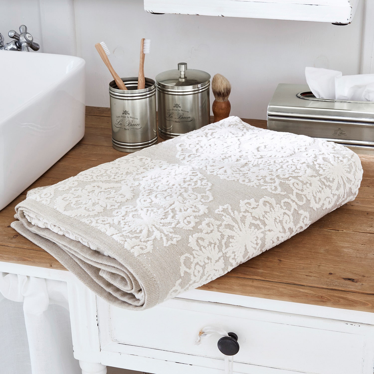 Serviette de bain Dhalia