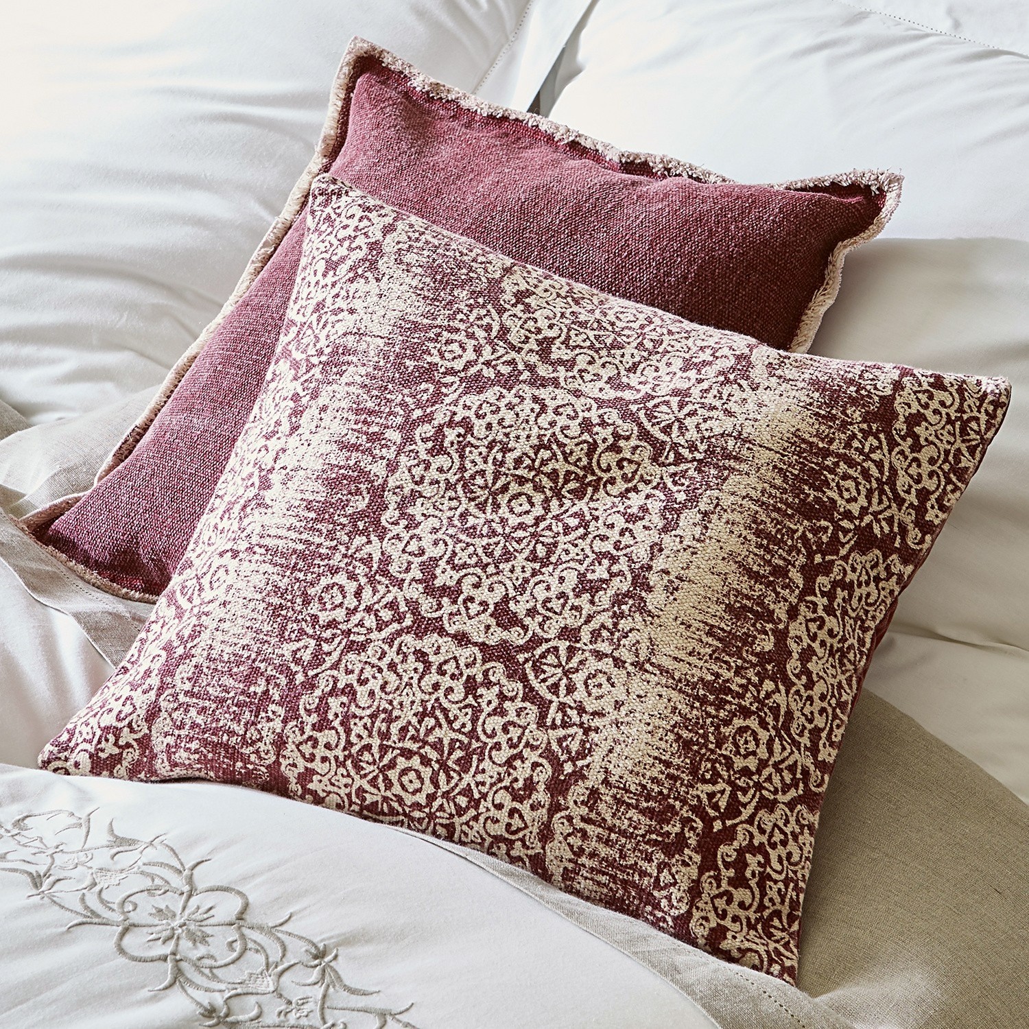 Lot de 2 coussins Loué