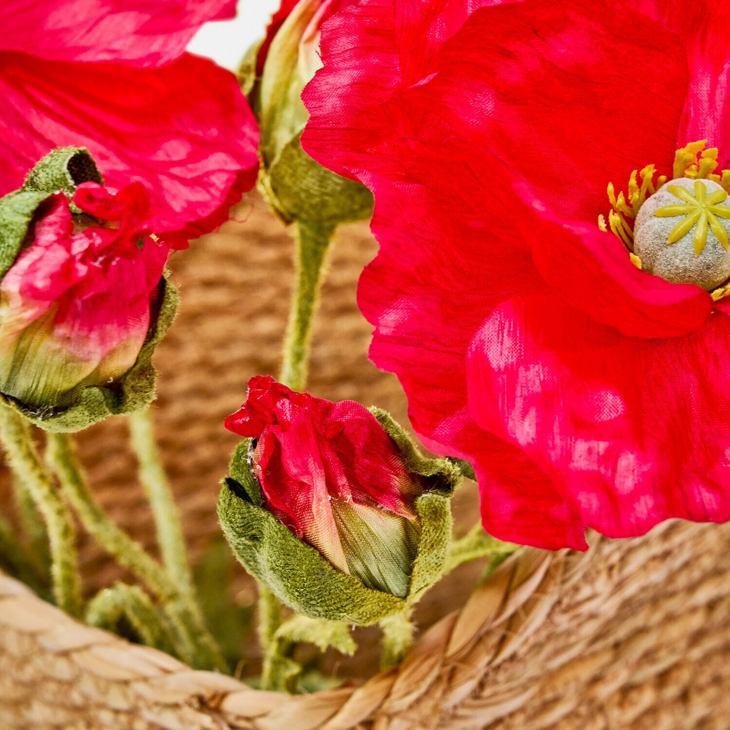 Lot de 4 fleurs décoratives Doravela