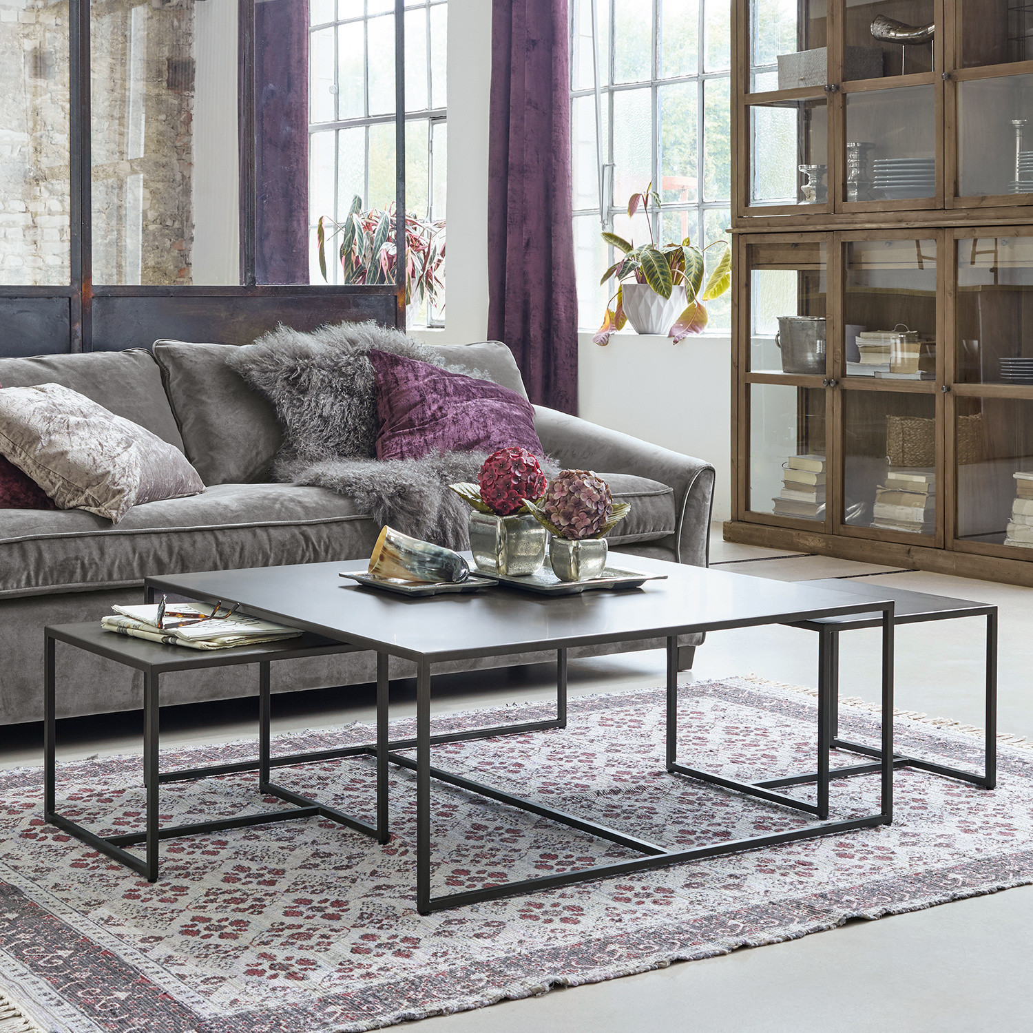 Lot de 3 tables basses Trinitas