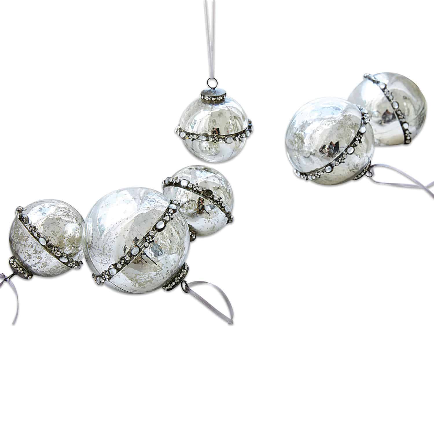 Lot de 6 décorations de Noël Cloé