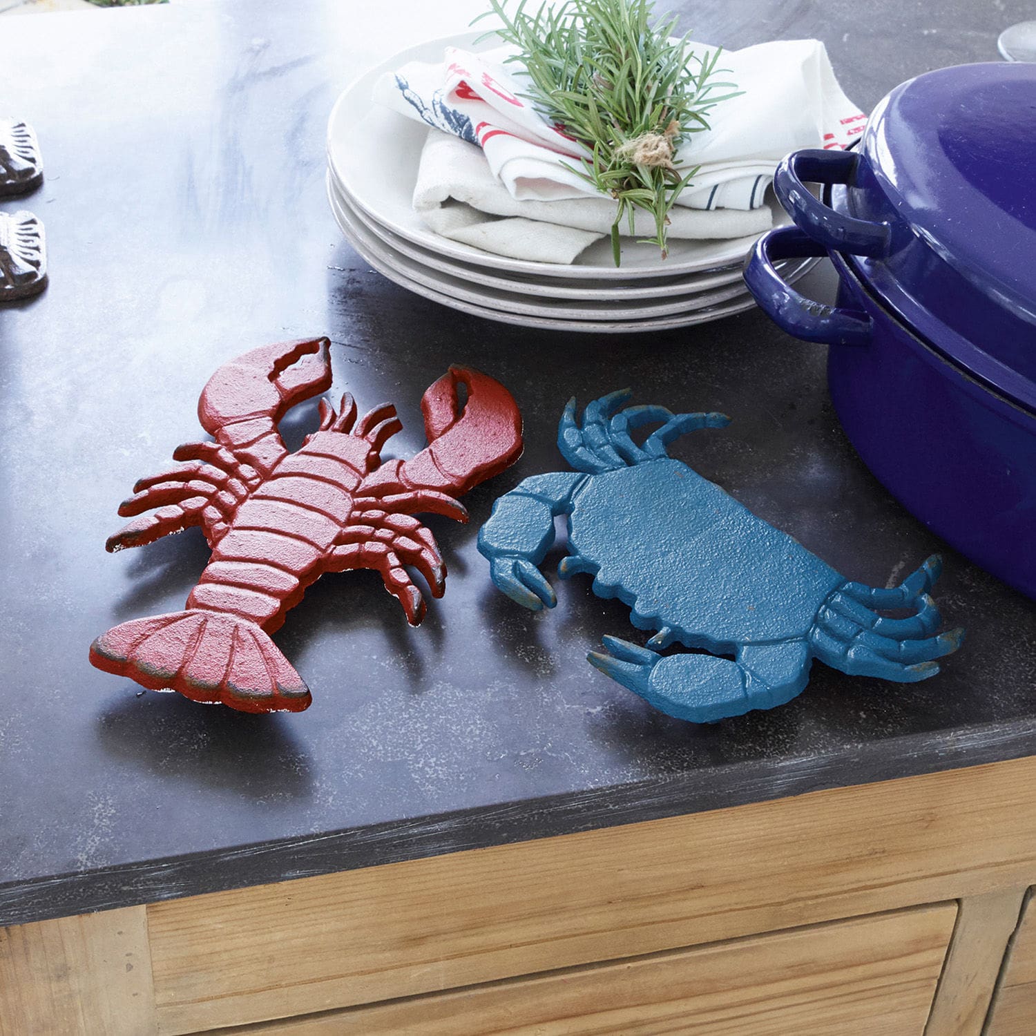 Lot de 4 dessous de plats Selongey
