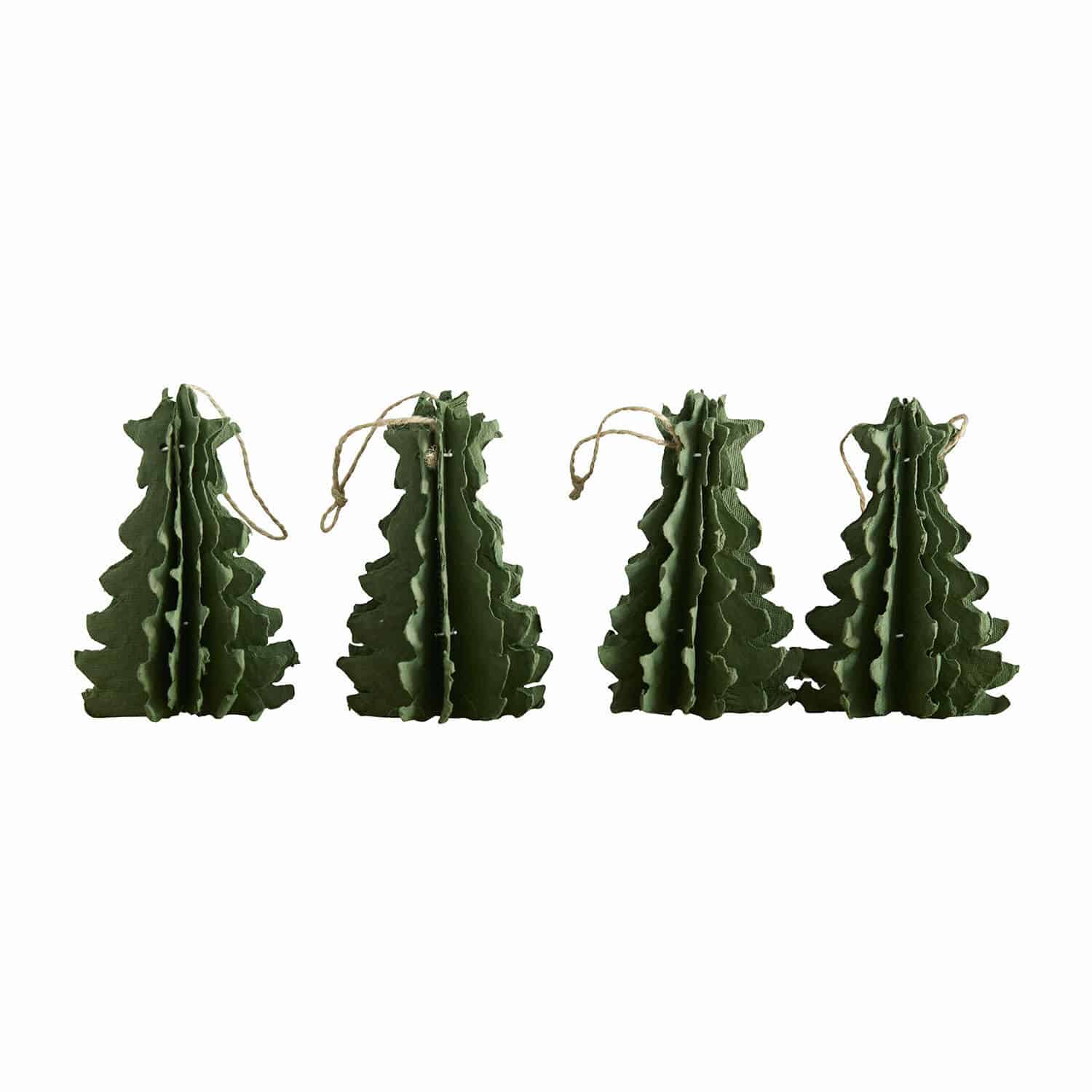 Lot de 4 décorations à suspendre Amuré