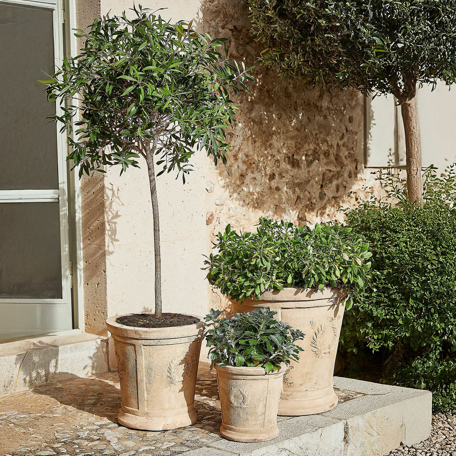 Lot de 3 cache-pots Nesrin