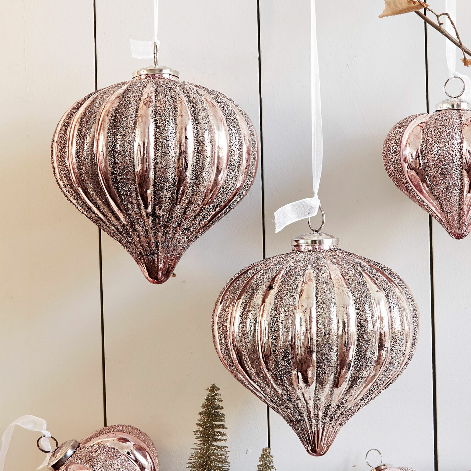 Lot de 6 décorations de Noël Bornesse