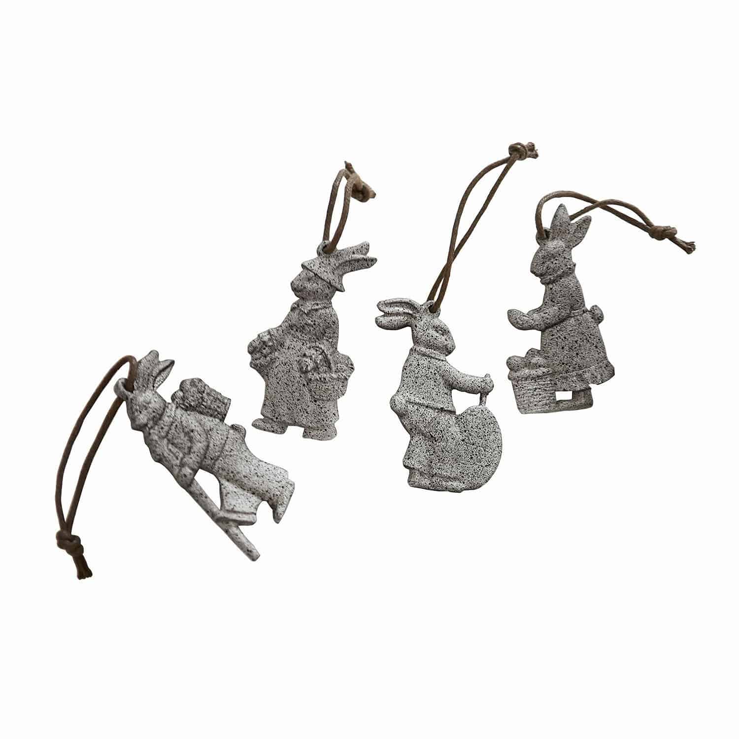 Lot de 4 suspensions Pierre
