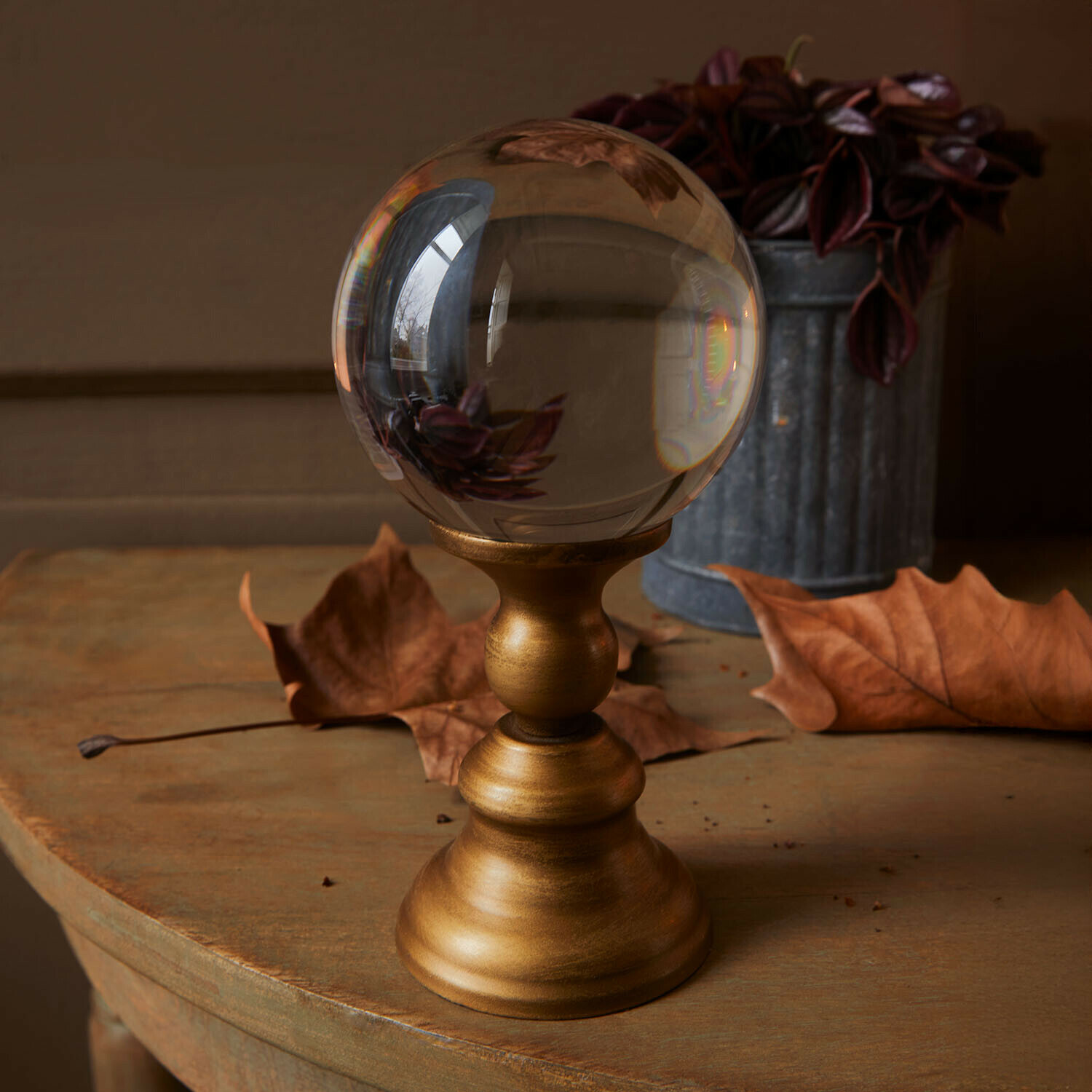 Boule en verre décorative Liorwen