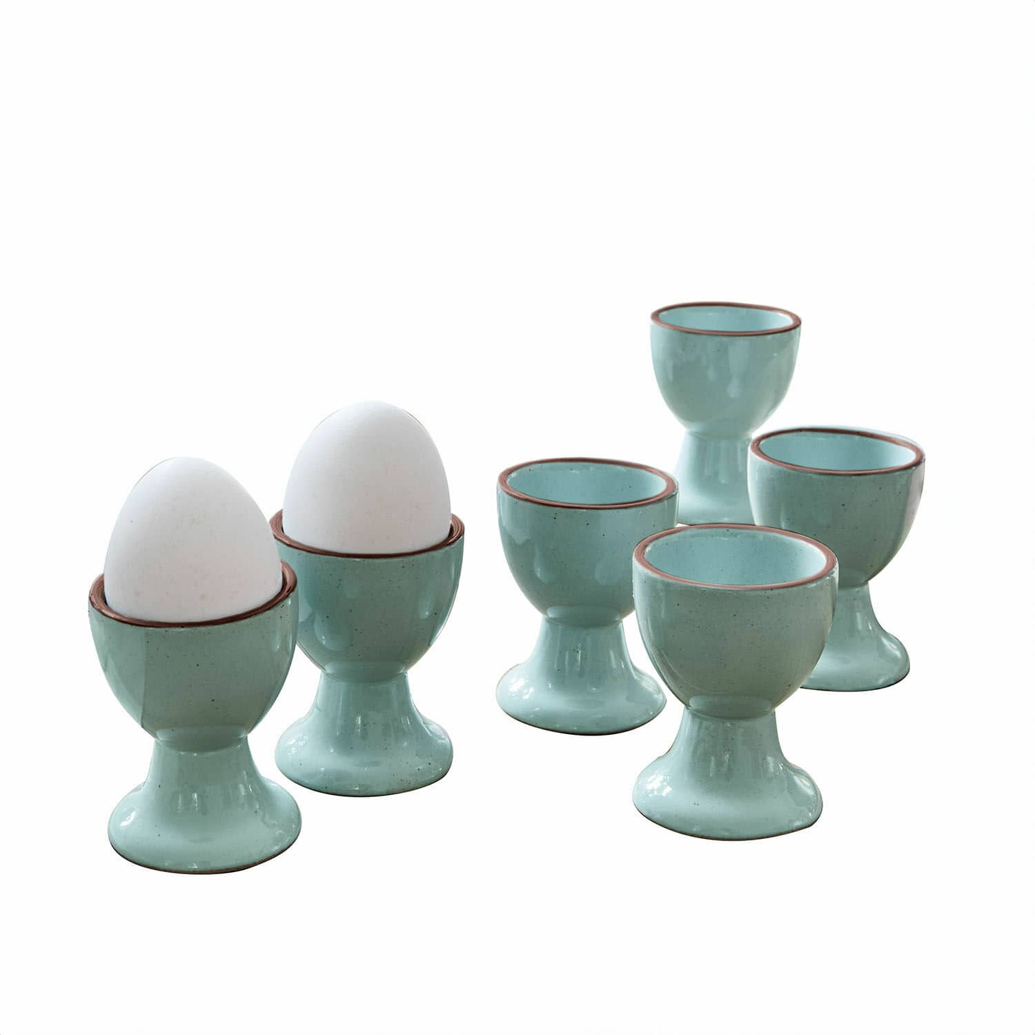 Lot de 6 coquetiers Biarré