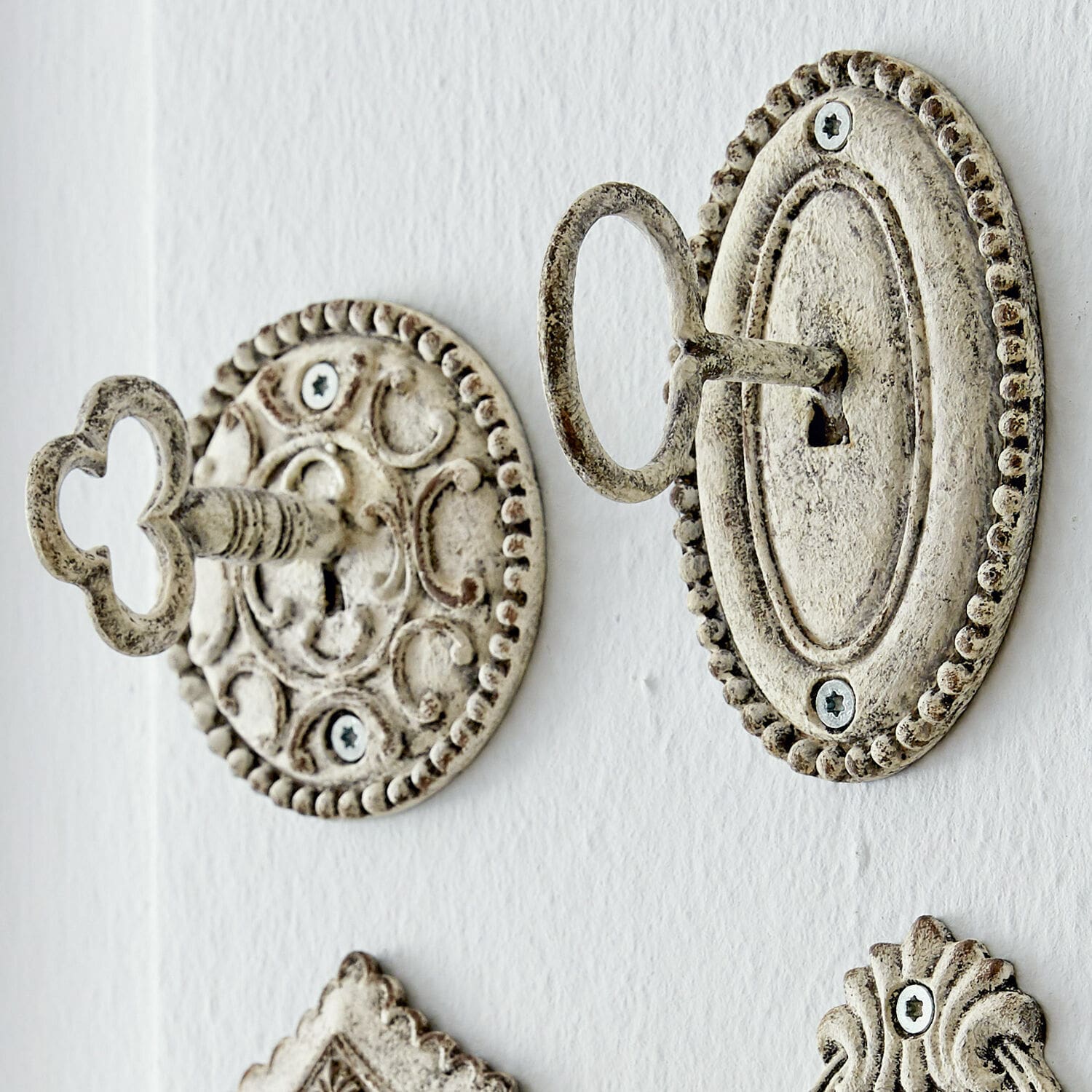 Lot de 4 patères Codrington