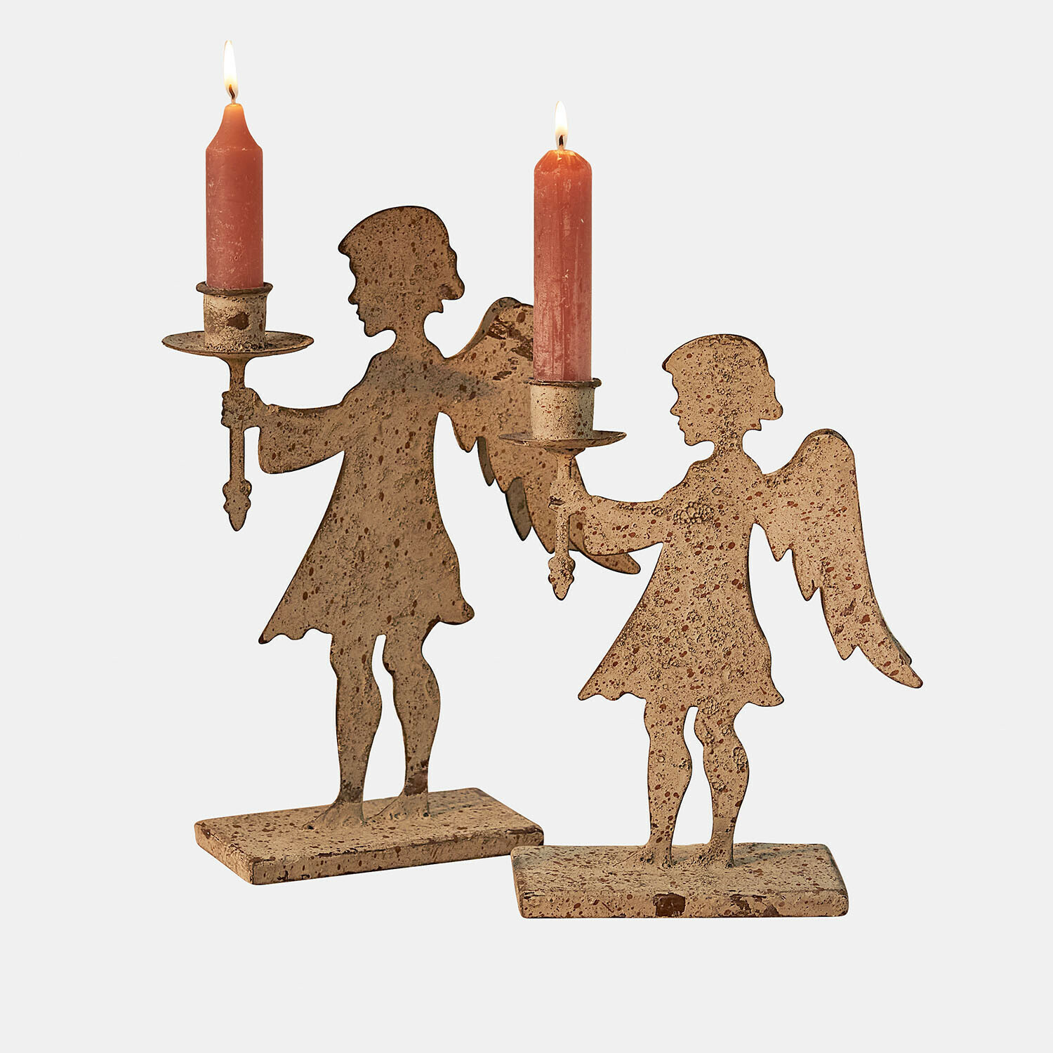 Lot de 2 bougeoirs Zarnay