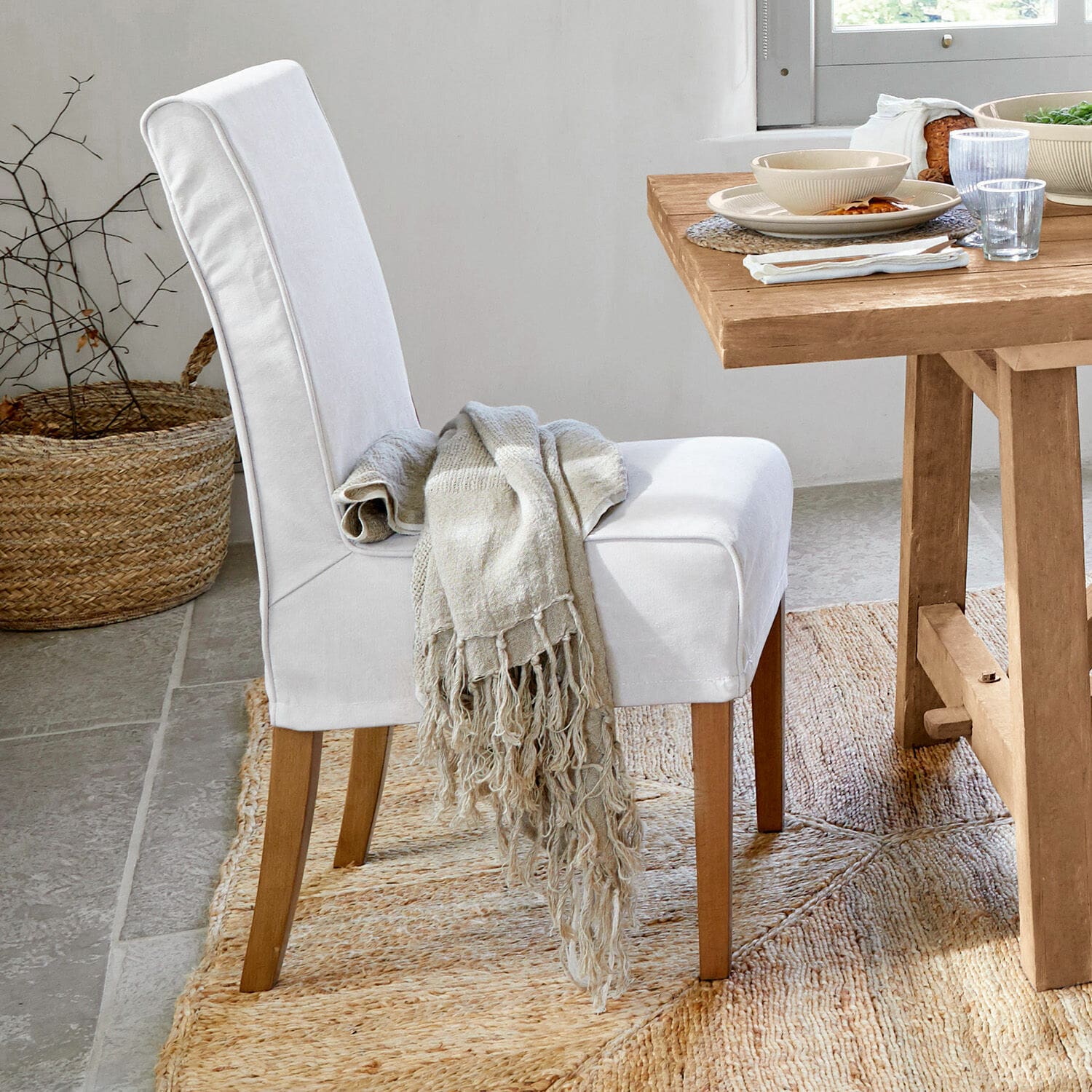 Chaise avec housse Mankato