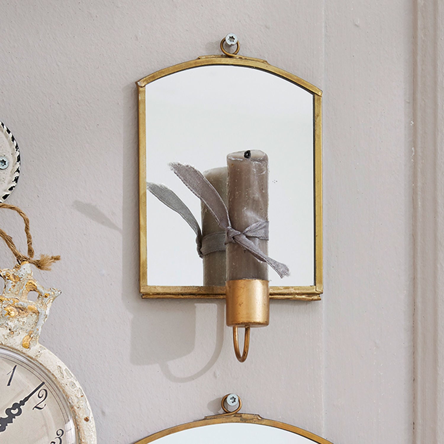 Lot de 2 porte-bougie Groninga