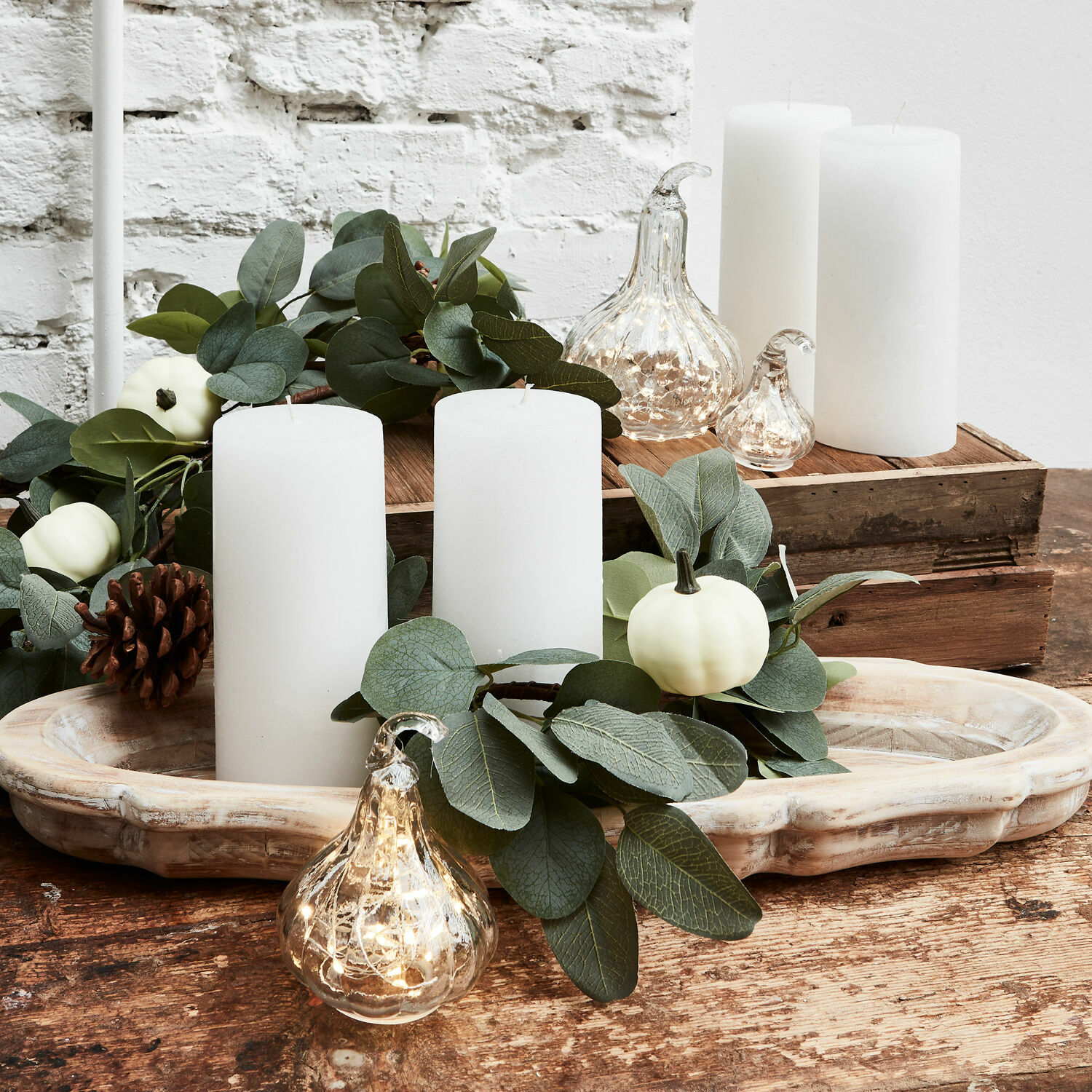 Lot de 3 courges Lacey