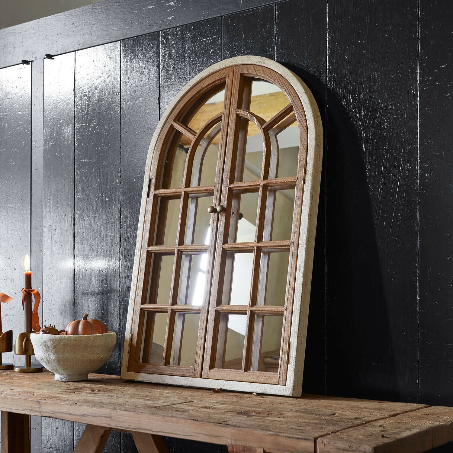 Fenêtre décorative avec miroir Montévine