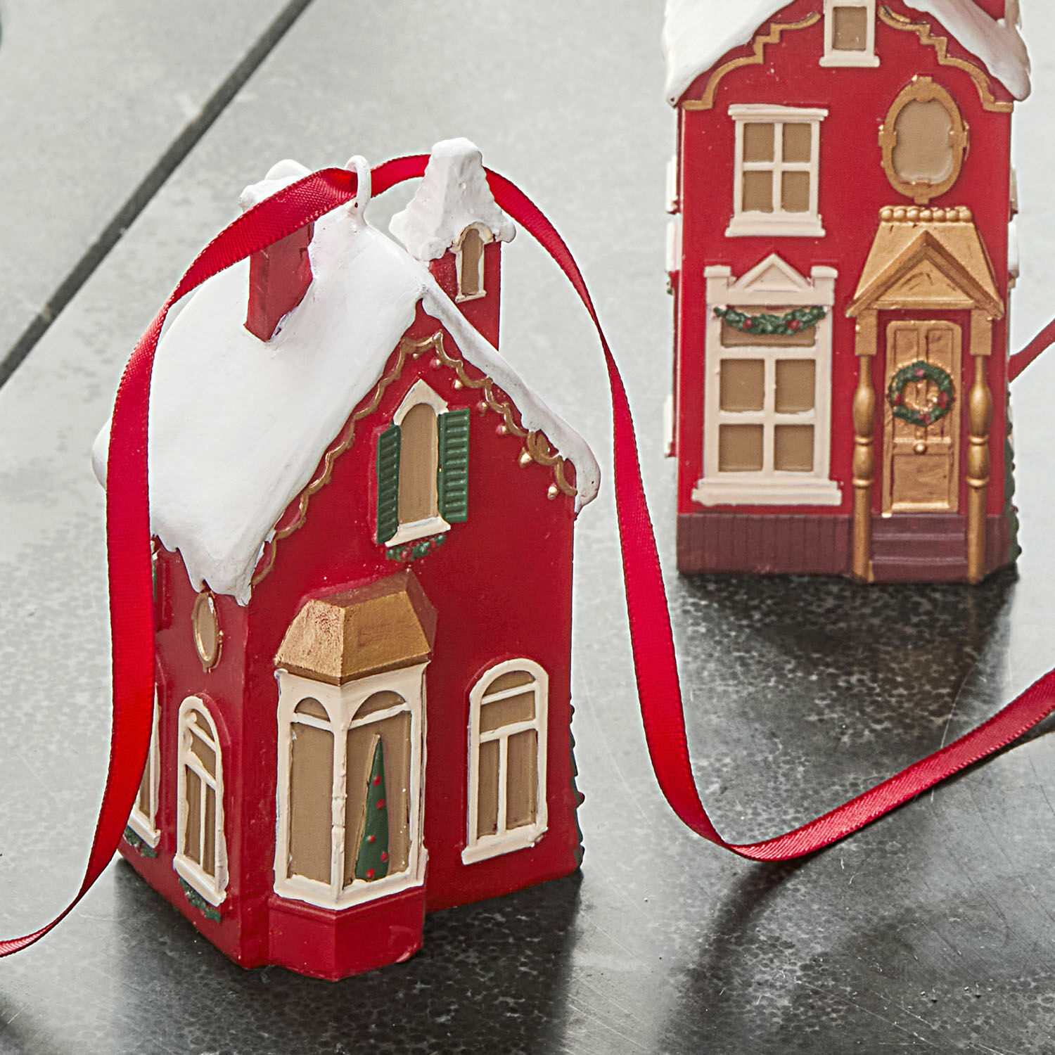 Lot de 3 décorations à suspendre Aravyn