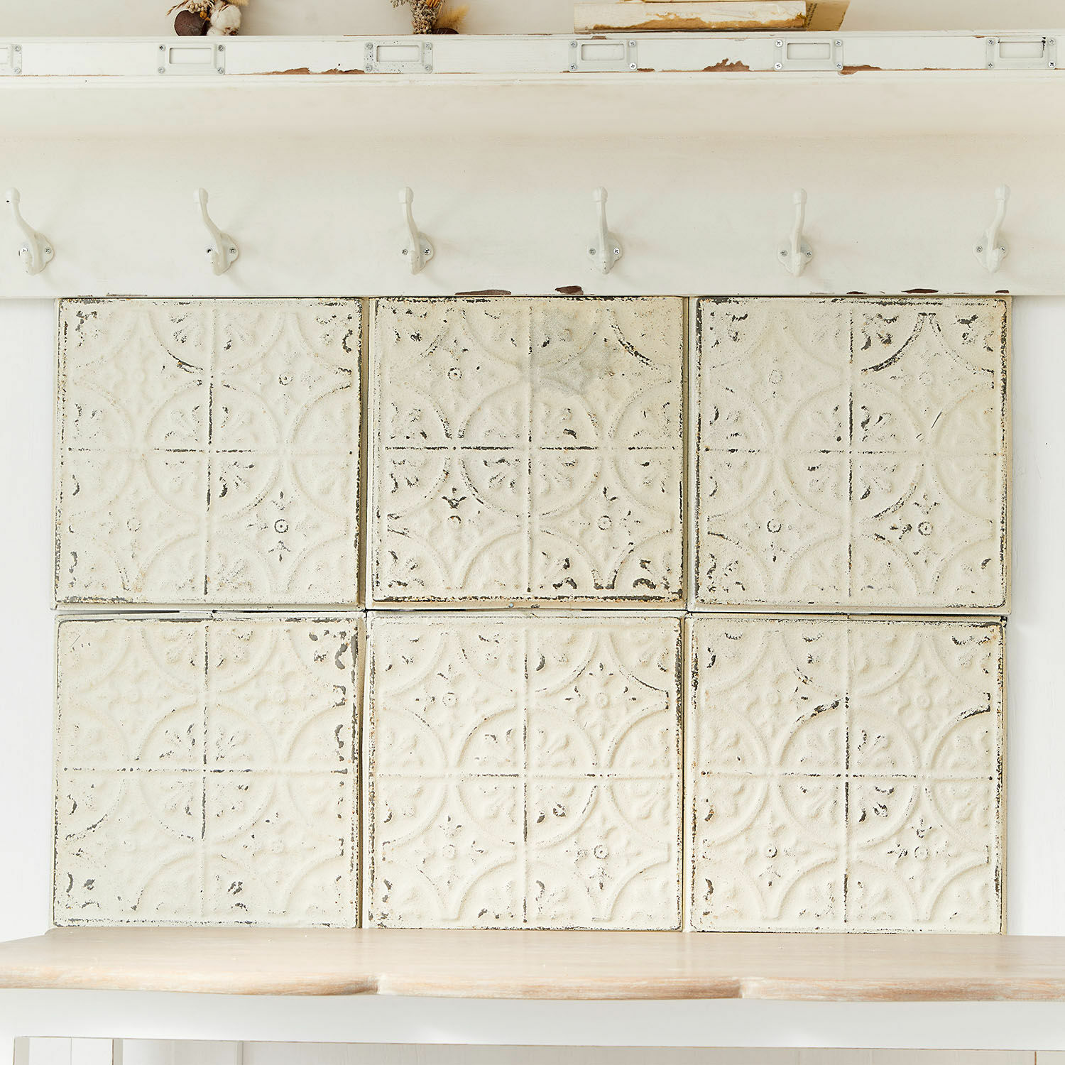 Lot de 6 panneaux décoratifs Pacey