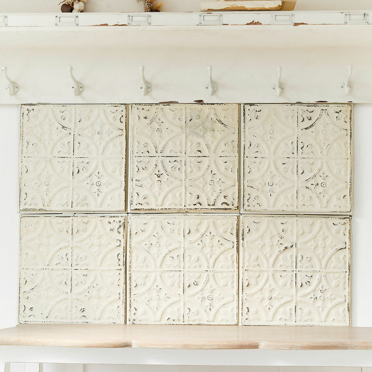 Lot de 6 panneaux décoratifs Pacey
