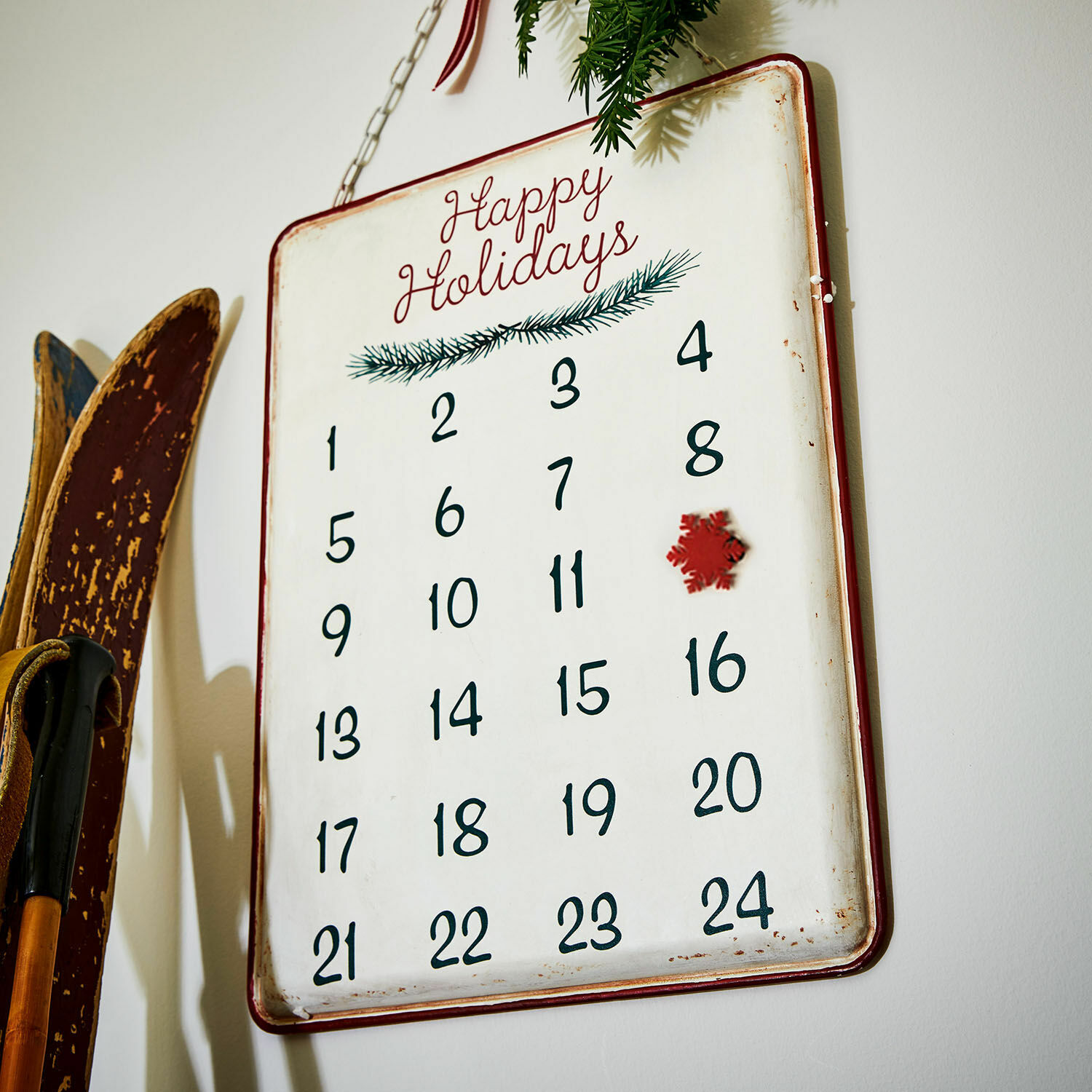 Plaque décorative Happy Holidays