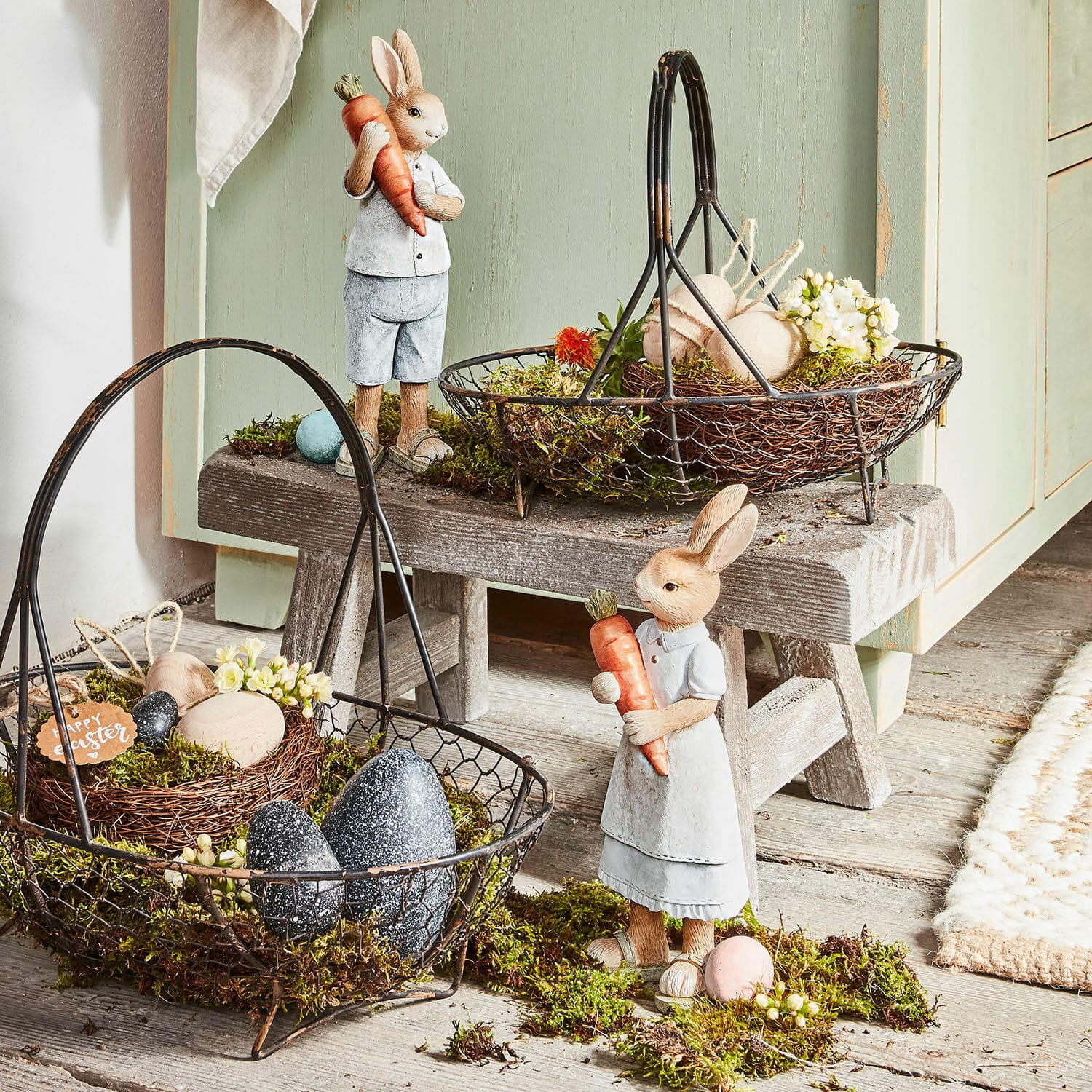 Lot de 2 lapins Gimont