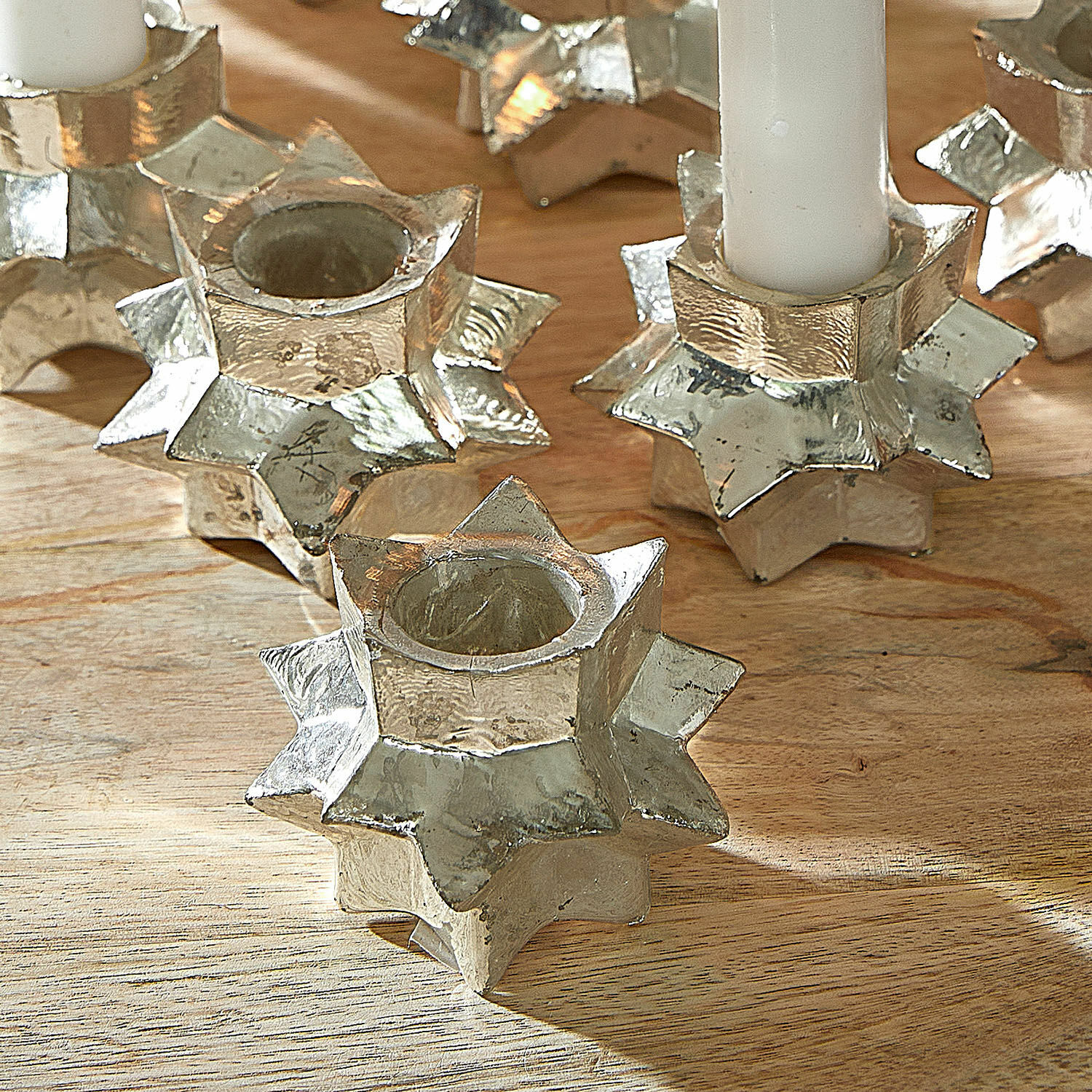Lot de 6 bougeoirs Veridell