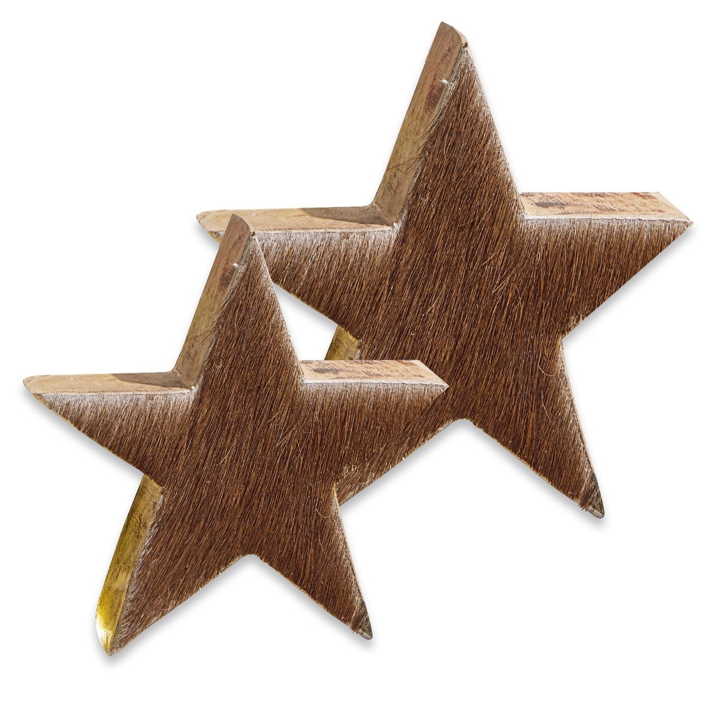 Lot de 2 décorations étoile Martinet