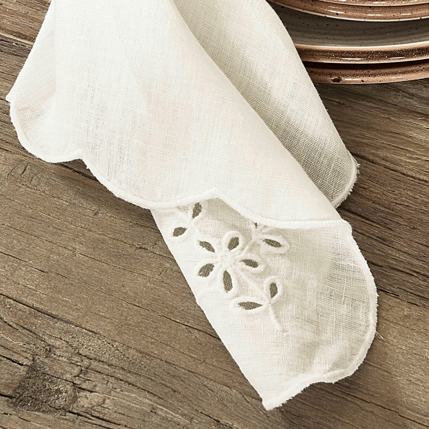 Lot de 4 serviettes Pinja