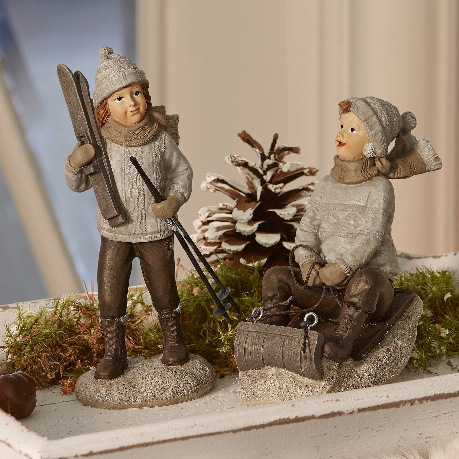Lot de 2 figurines Créon