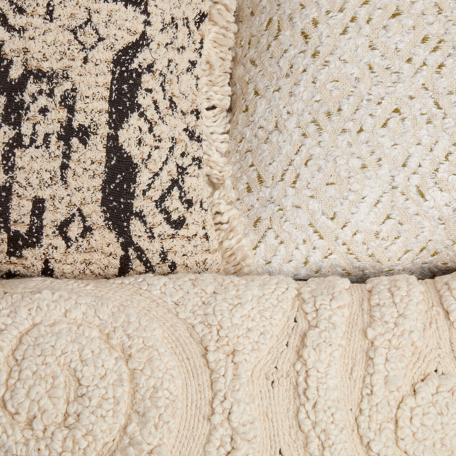 Lot de 3 housses de coussins Norlinn