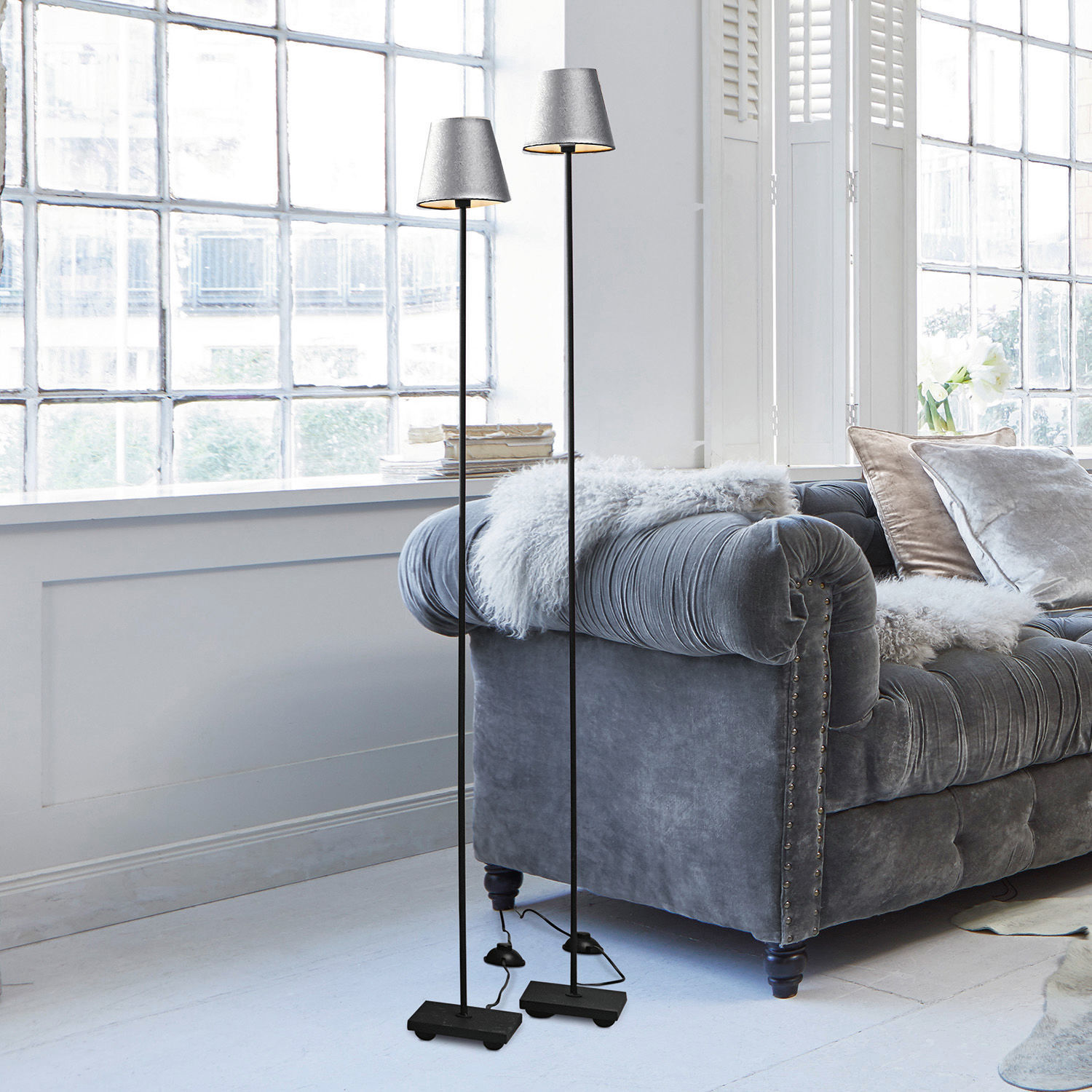 Lot de 2 lampadaires Tacoma