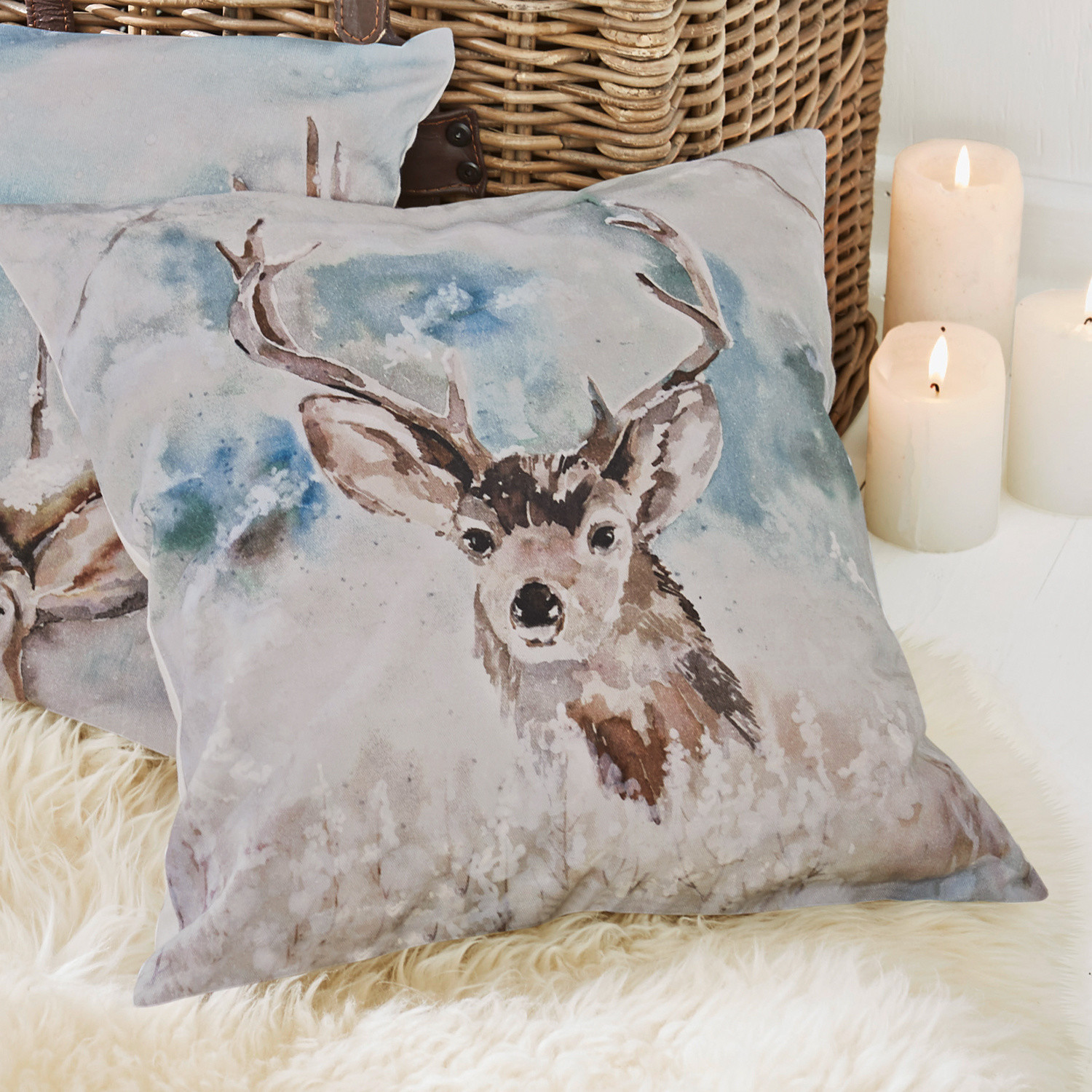 Lot de 2 housses de coussin Dreary
