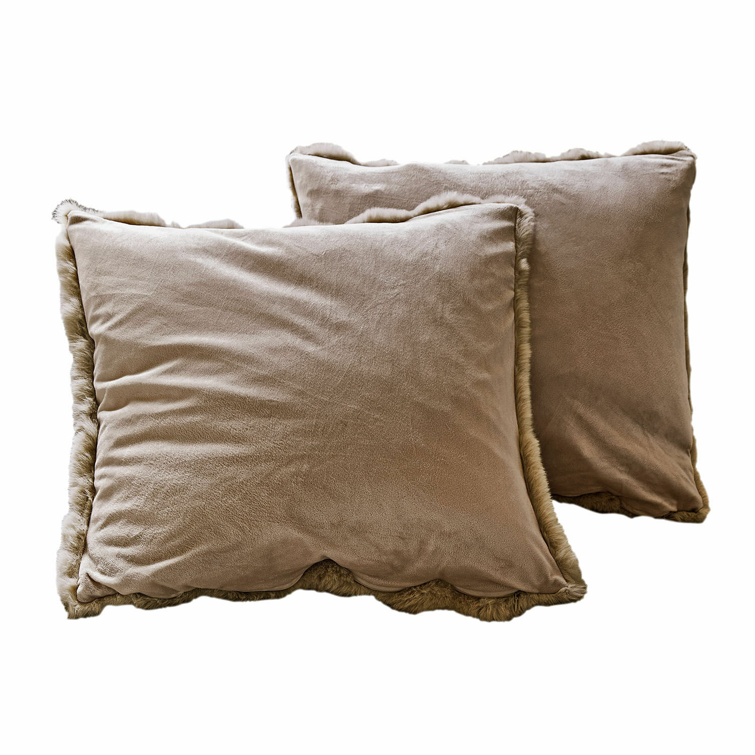 Lot de 2 housses de coussins Caelira