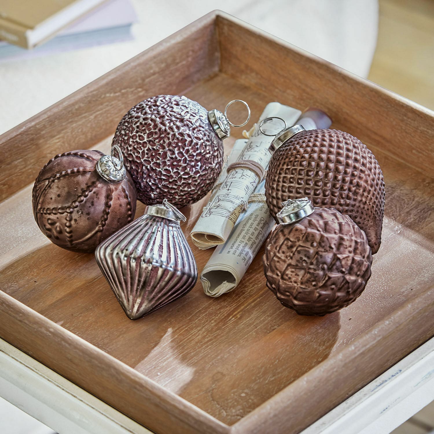 Lot de 5 décorations de Noël Trigny