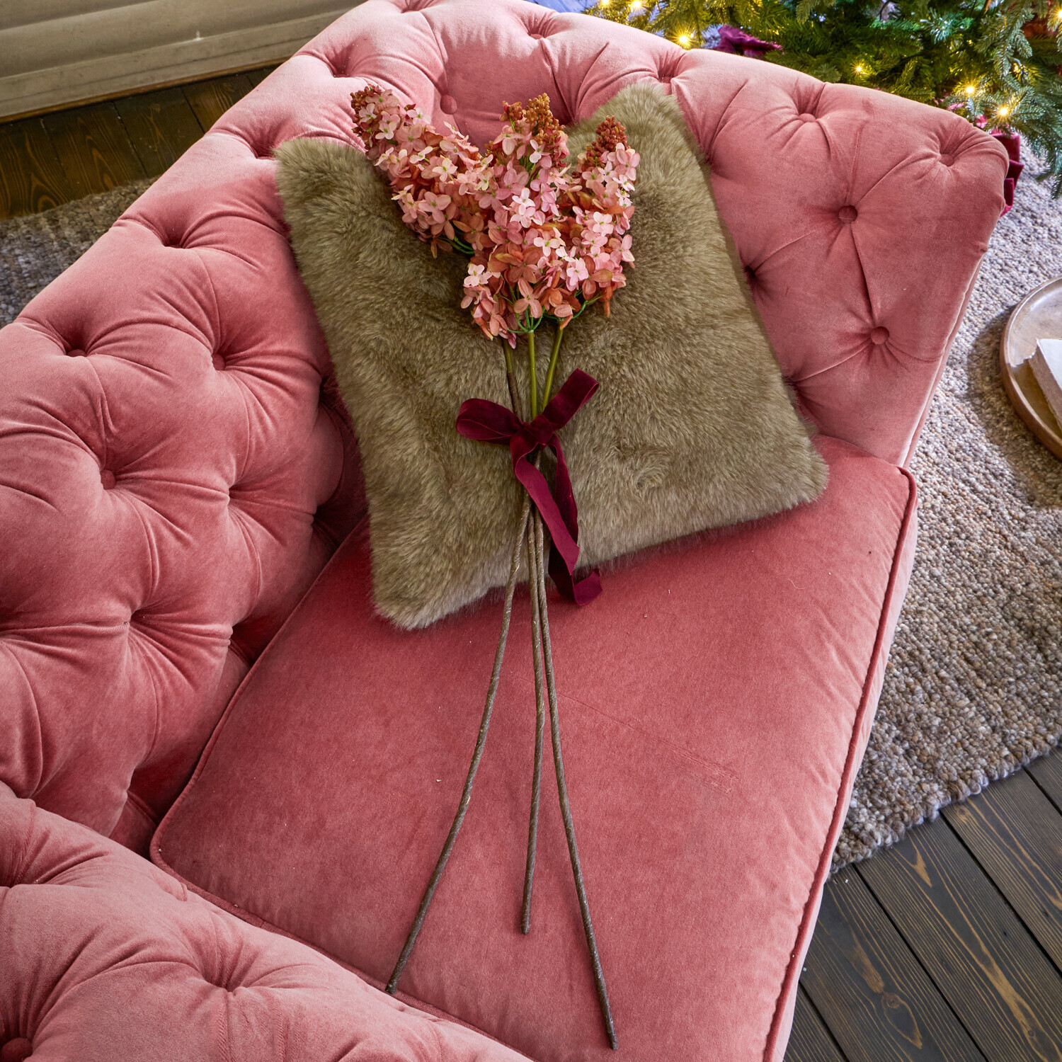 Lot de 3 fleurs décoratives Ylvi