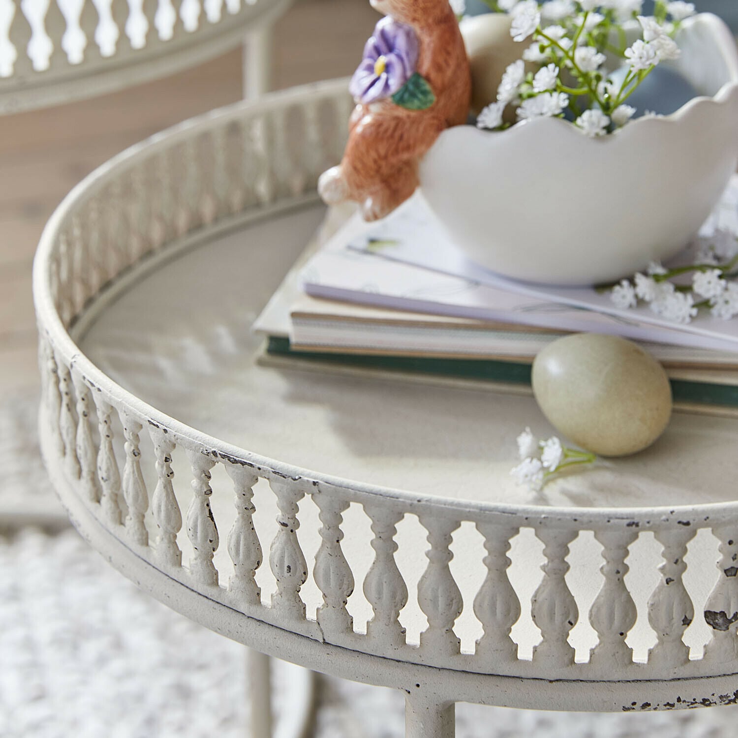 Lot de 2 tables d'appoint Vireline