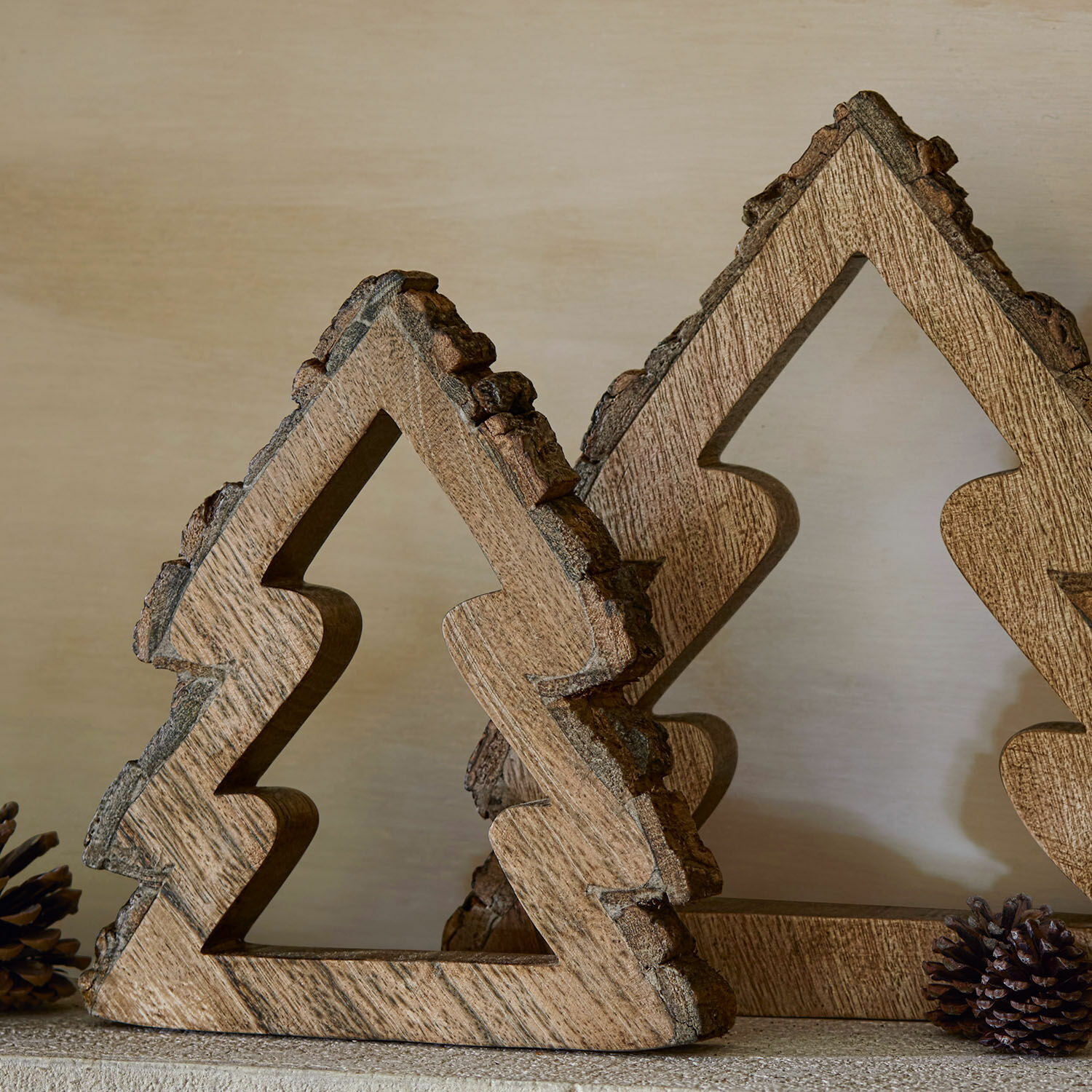 Lot de 3 sapins décoratifs Raymond