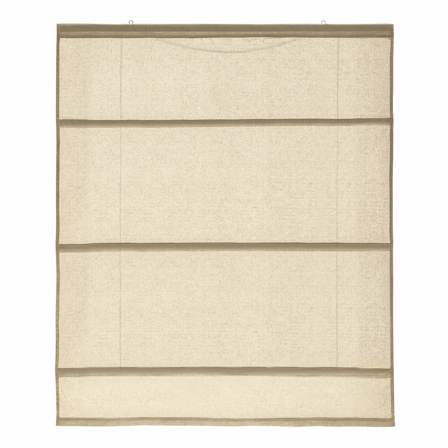lin Store bateau Fides en lin beige, protection élégante et naturelle pour fenêtres de salon