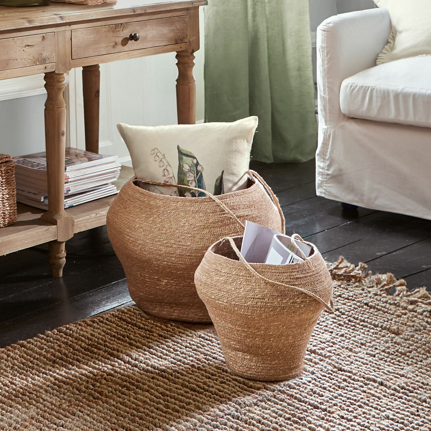 Lot de 2 paniers Mouroux