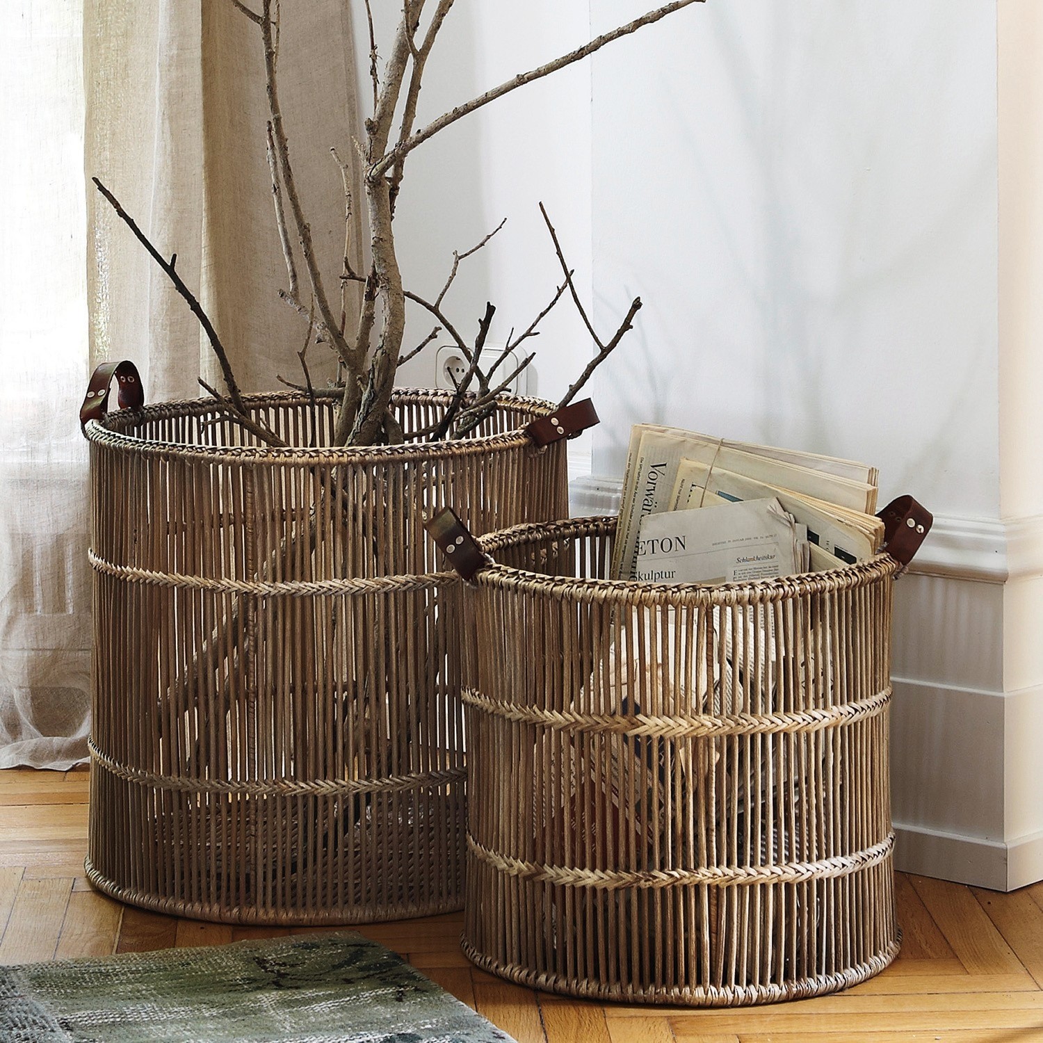Lot de 2 paniers Raphael