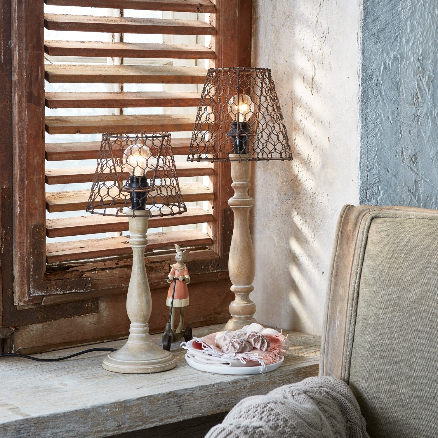 Lot de 2 lampes à poser Alastor
