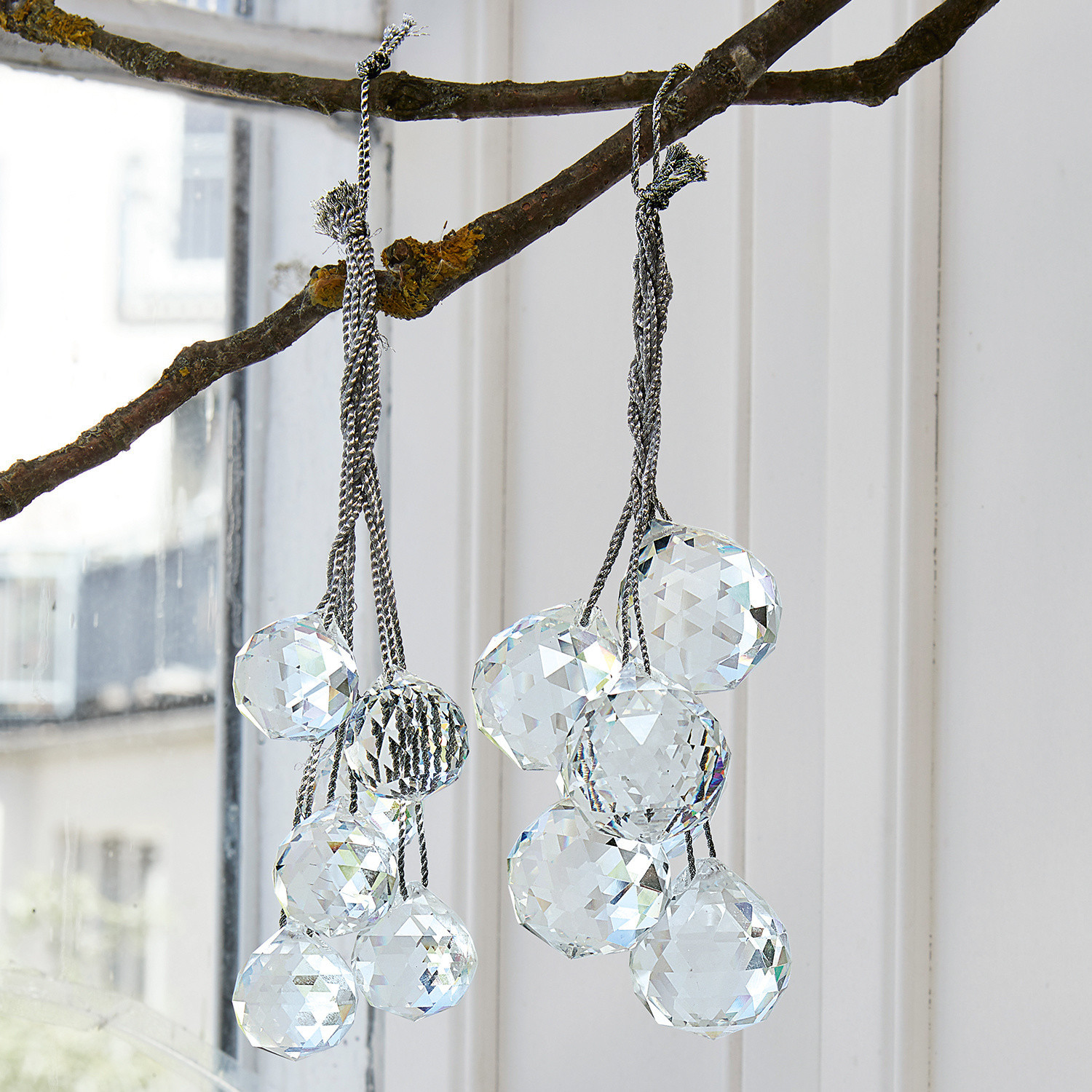 Lot de 2 décorations de Noël Iville