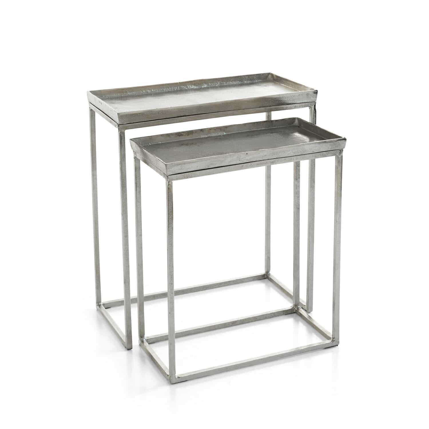 Lot de 2 tables d’appoint Semence
