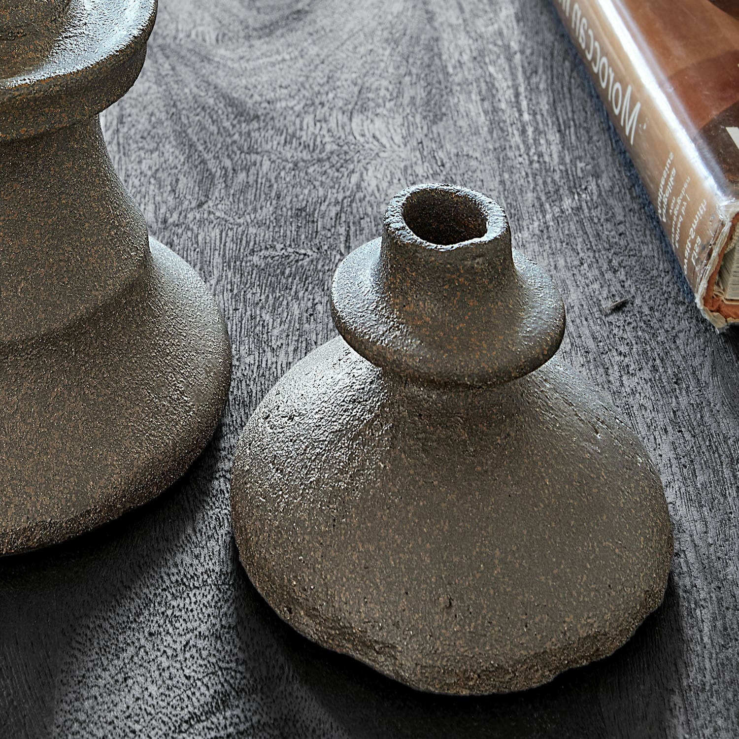 Lot de 2 bougeoirs 