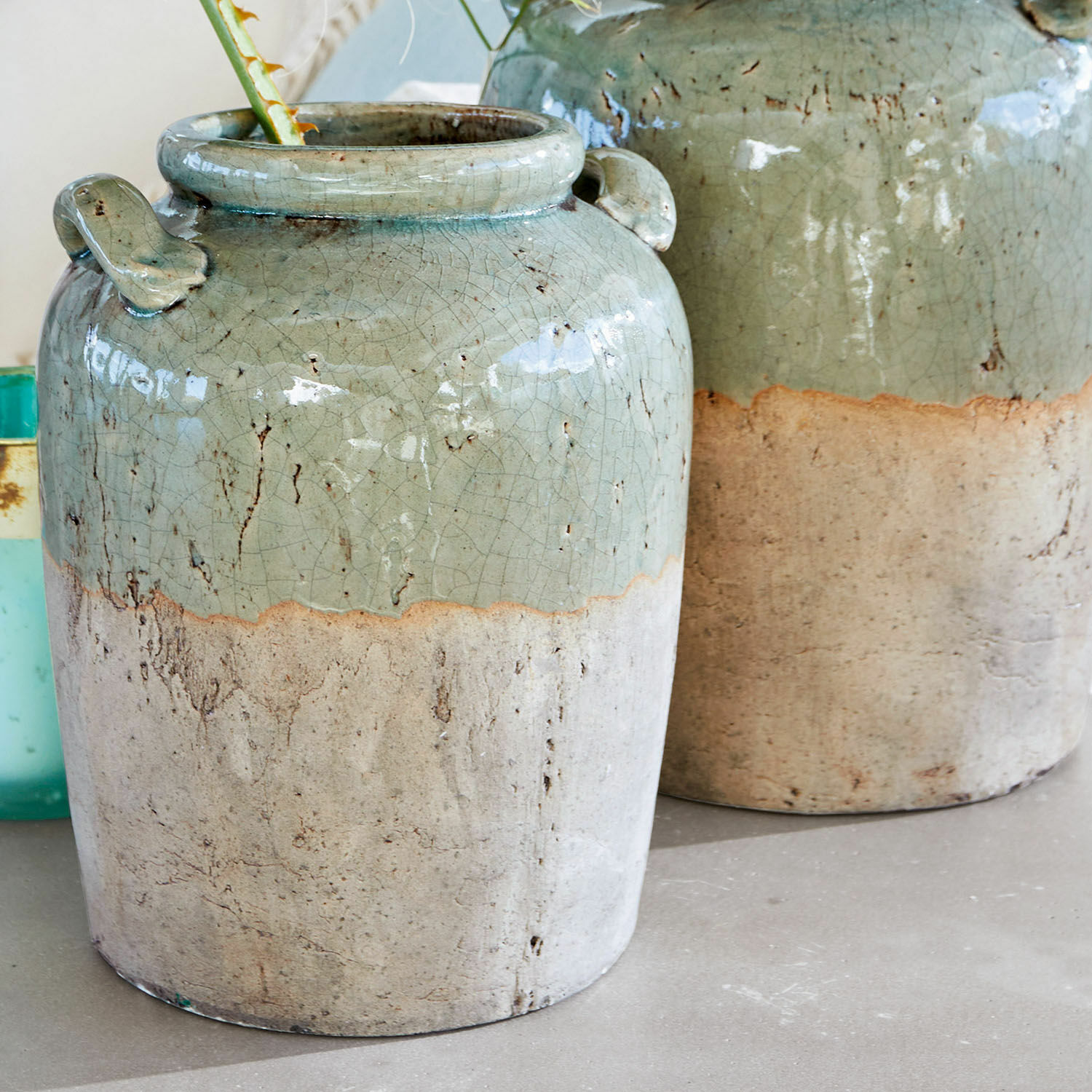 Lot de 2 vases Palikir