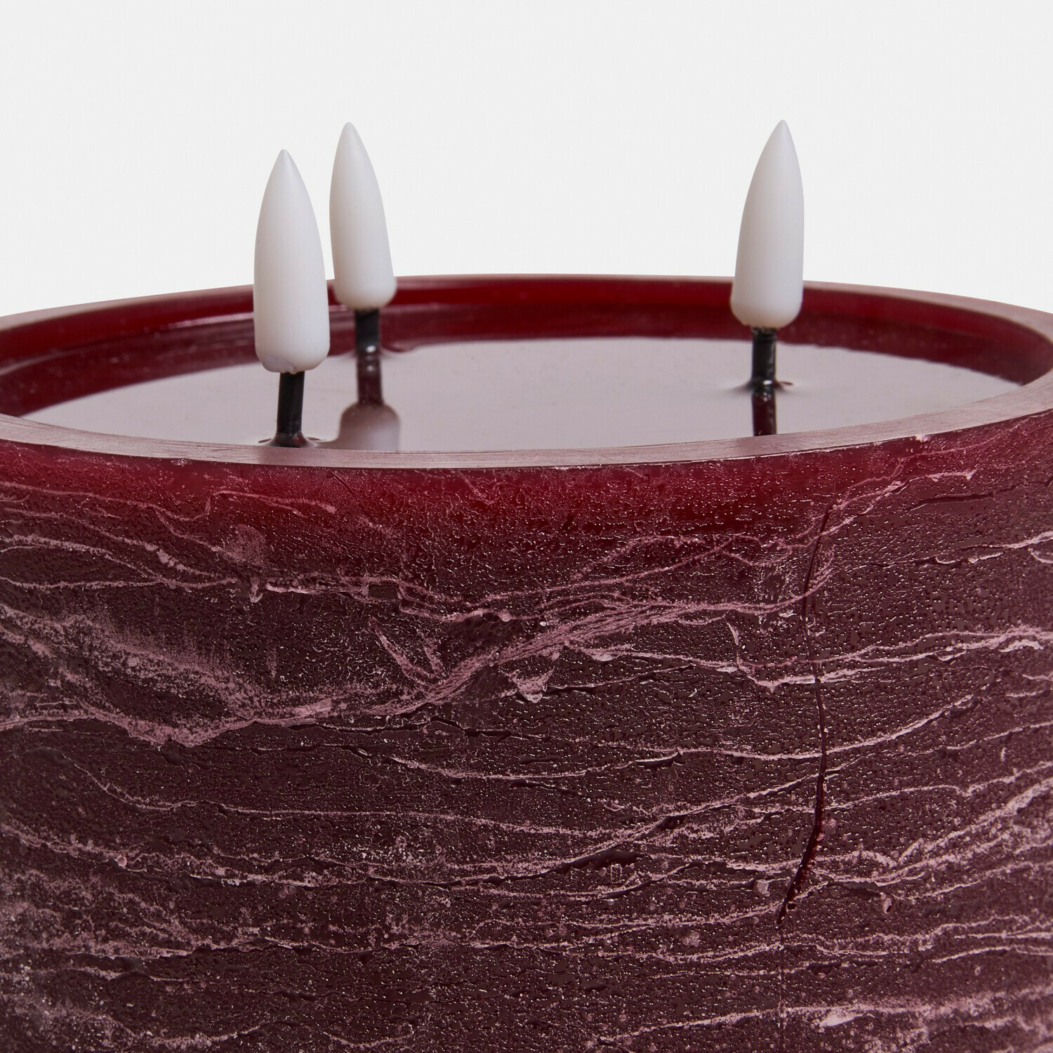 Bougie cylindrique à LED Solería