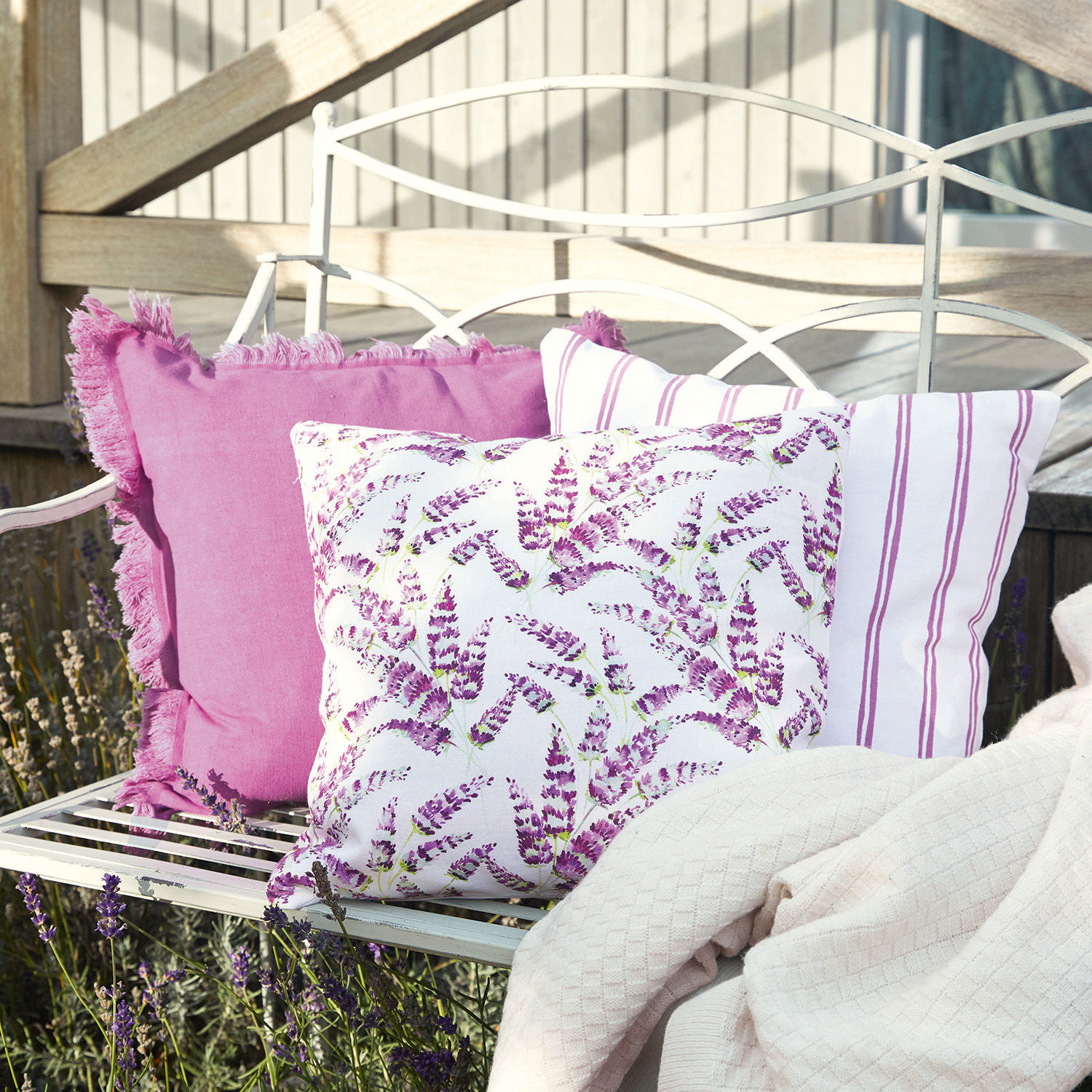 Lot de 3 housses de coussins Guivry