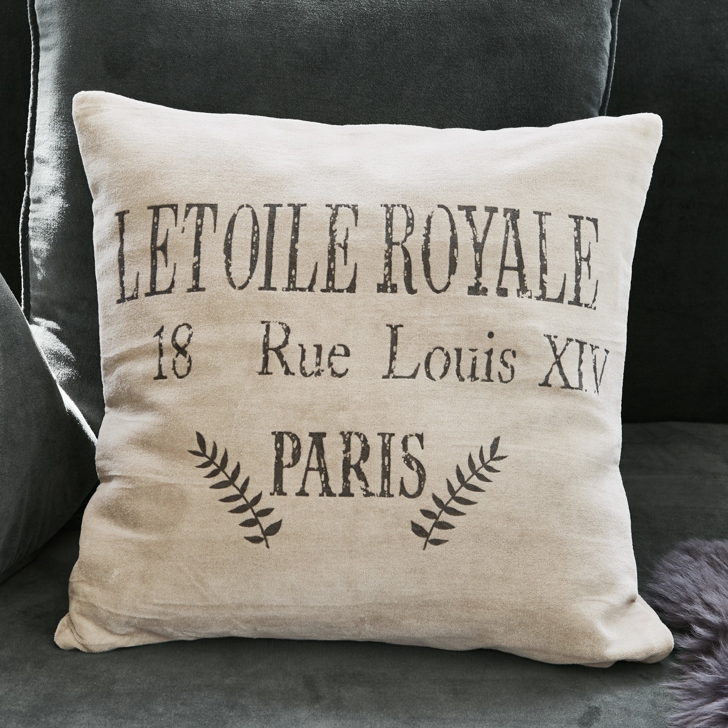 Lot de 3 housses de coussins Enfants royales